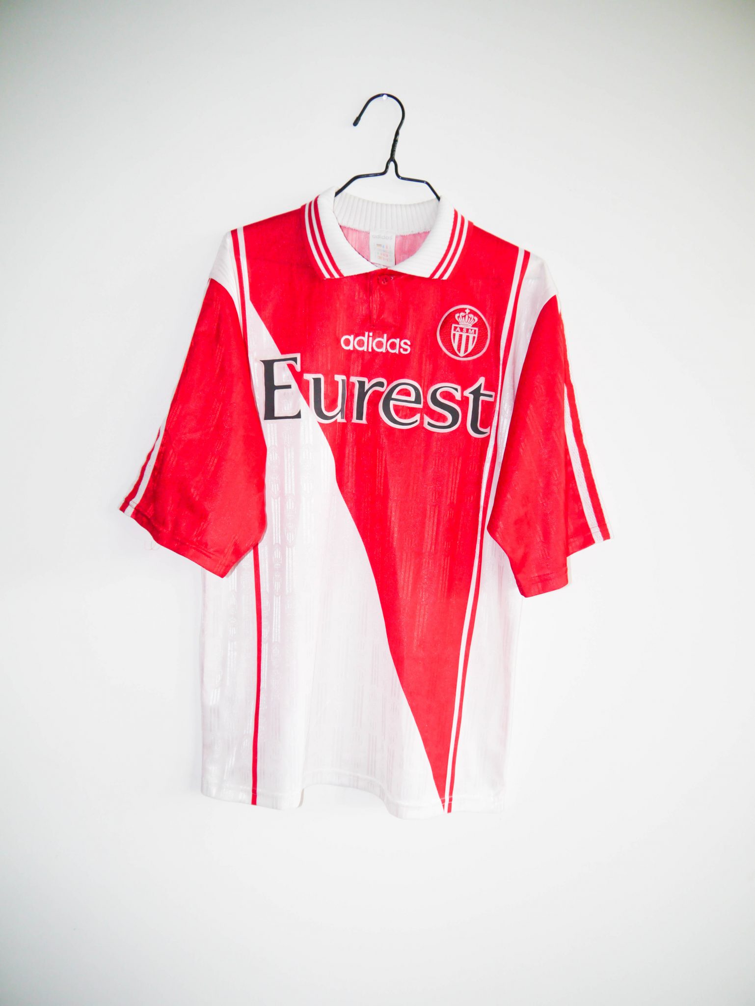 1996-97 AS Monaco home jersey - S