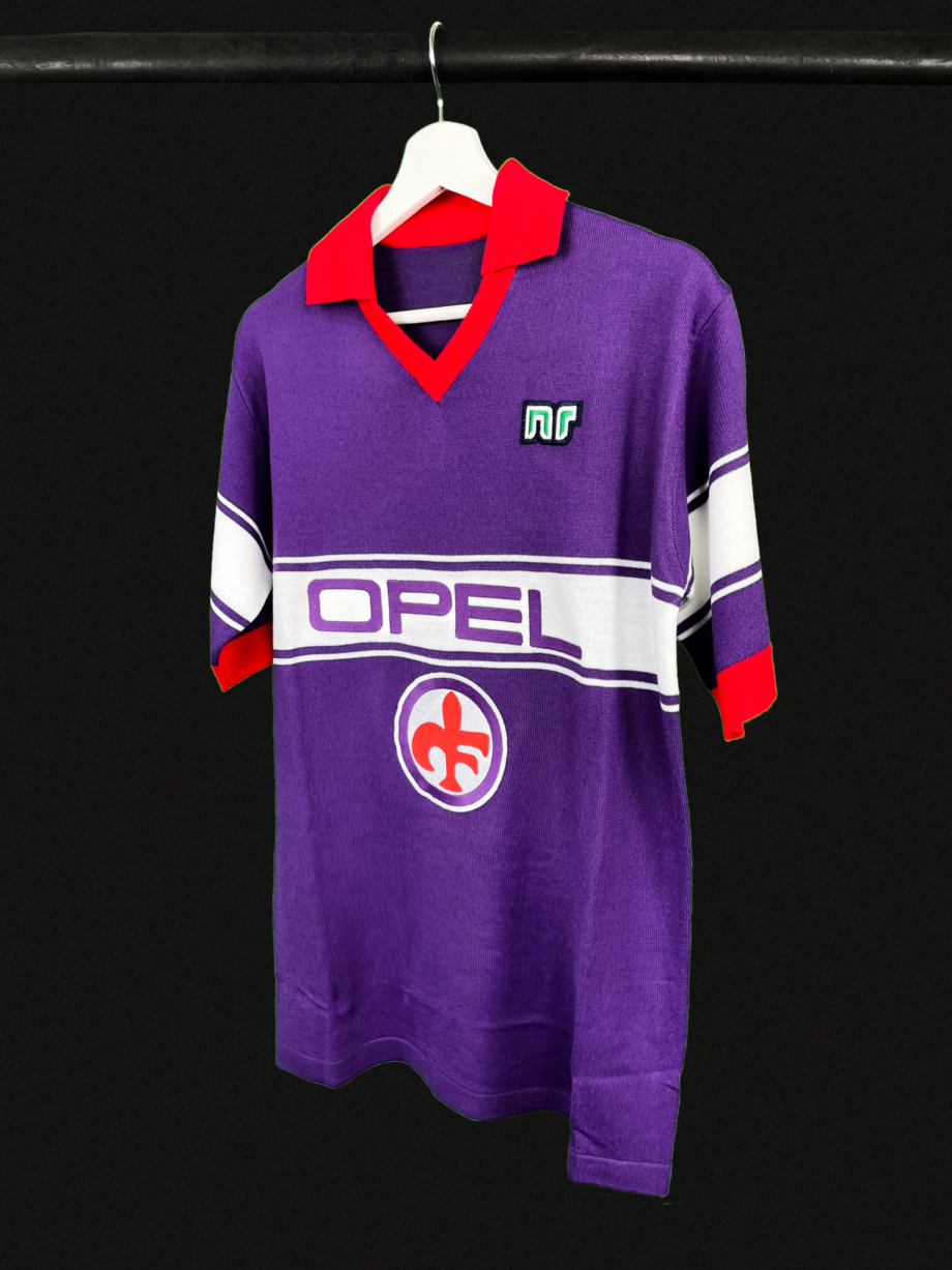 1984-85 Fiorentina 'NR - Nicola Raccuglia' home jersey (#8 SÓCRATES)
