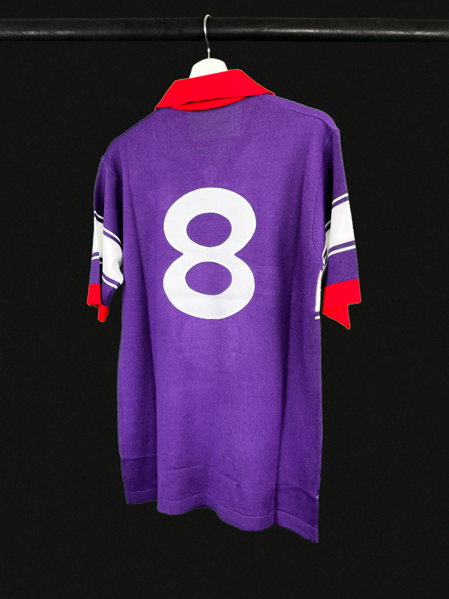 1984-85 Fiorentina 'NR - Nicola Raccuglia' home jersey (#8 SÓCRATES)