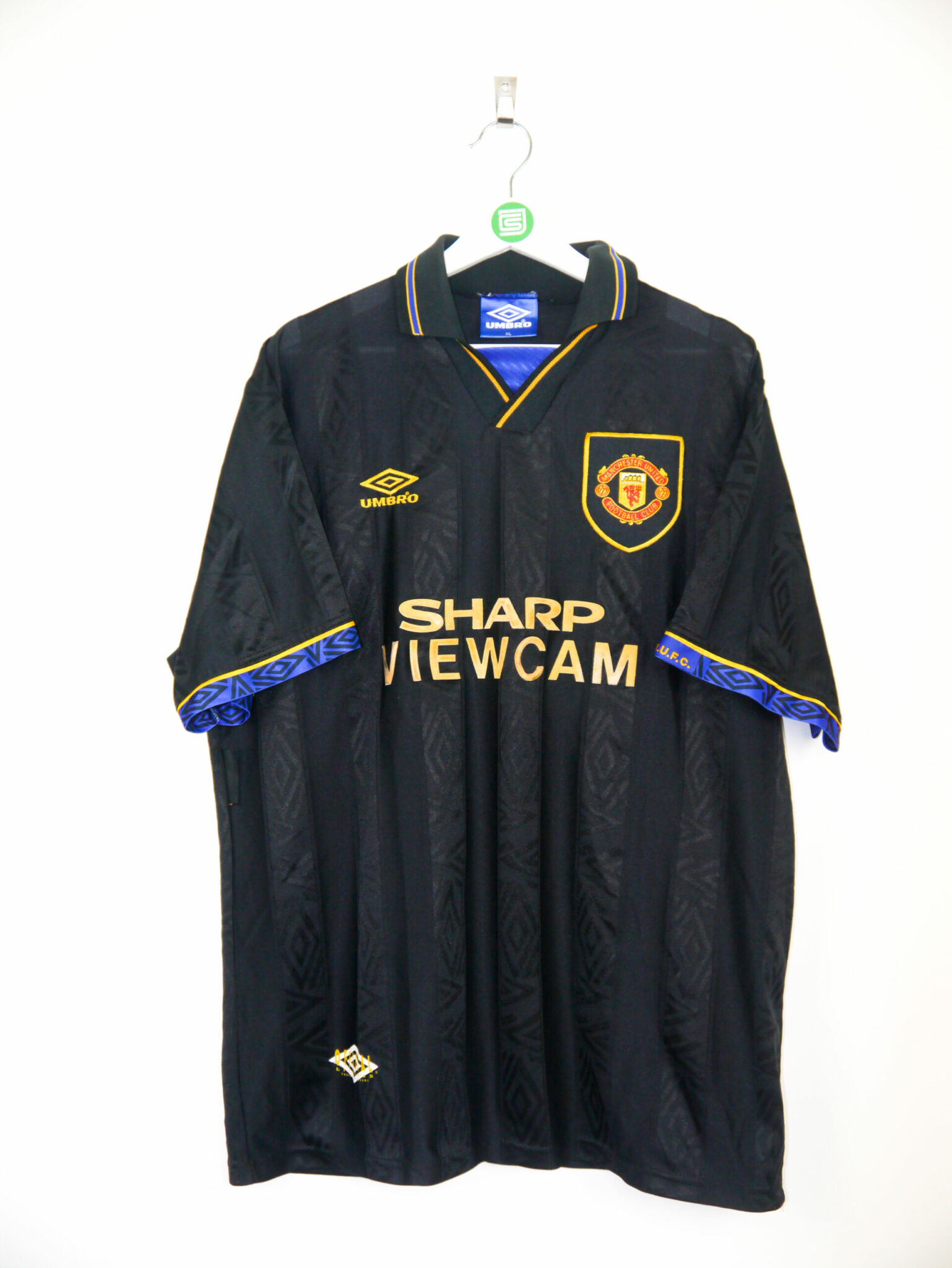 Retro Manchester United Away Shirt 1994 Cantona Kung Fu Sizes S-XL BNWT MUFC 