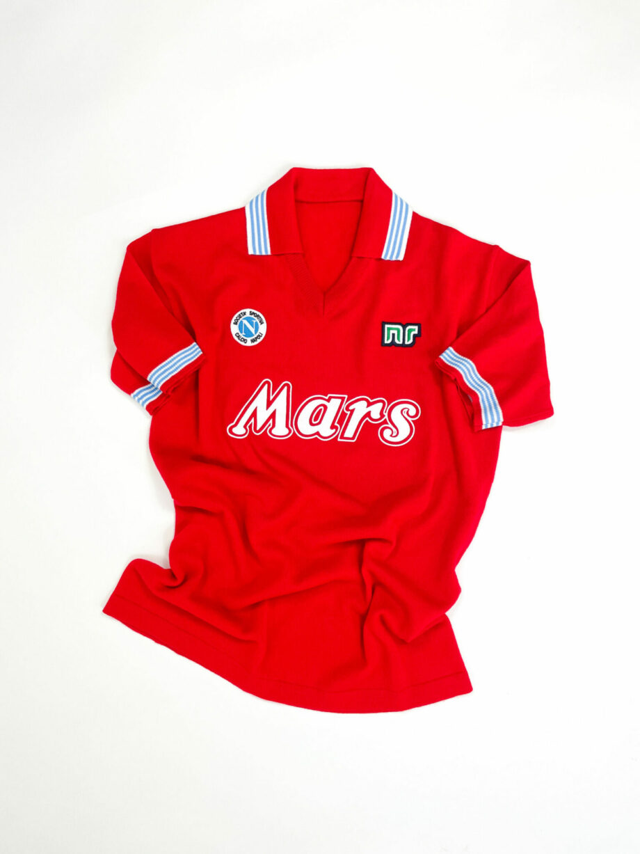 1988-89 Napoli 'NR - Nicola Raccuglia' third jersey (#10 MARADONA)