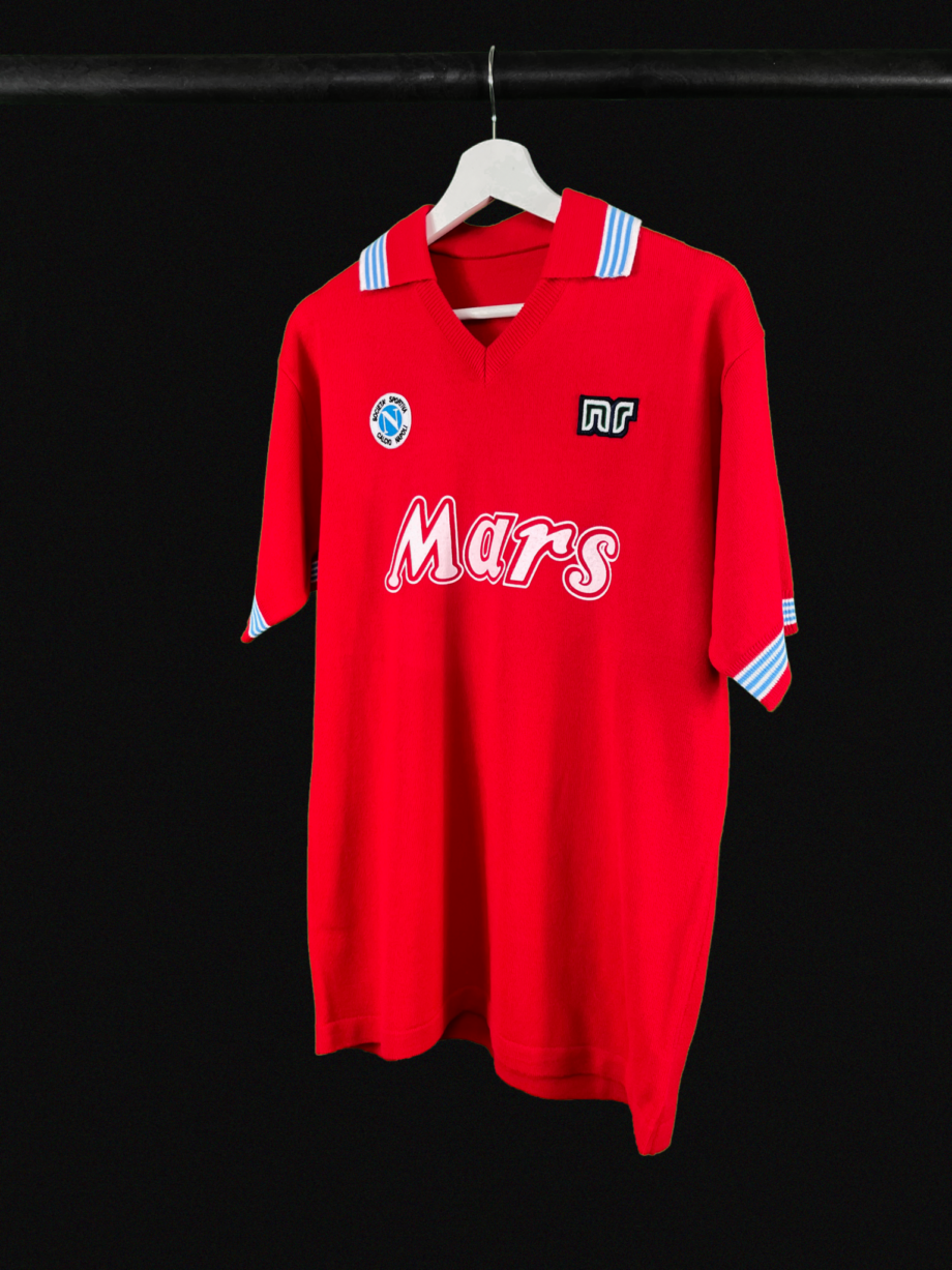1988-89 Napoli 'NR - Nicola Raccuglia' third jersey (#10 MARADONA)