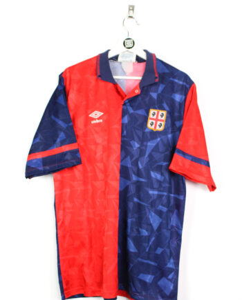 1990-93 Cagliari home jersey - L
