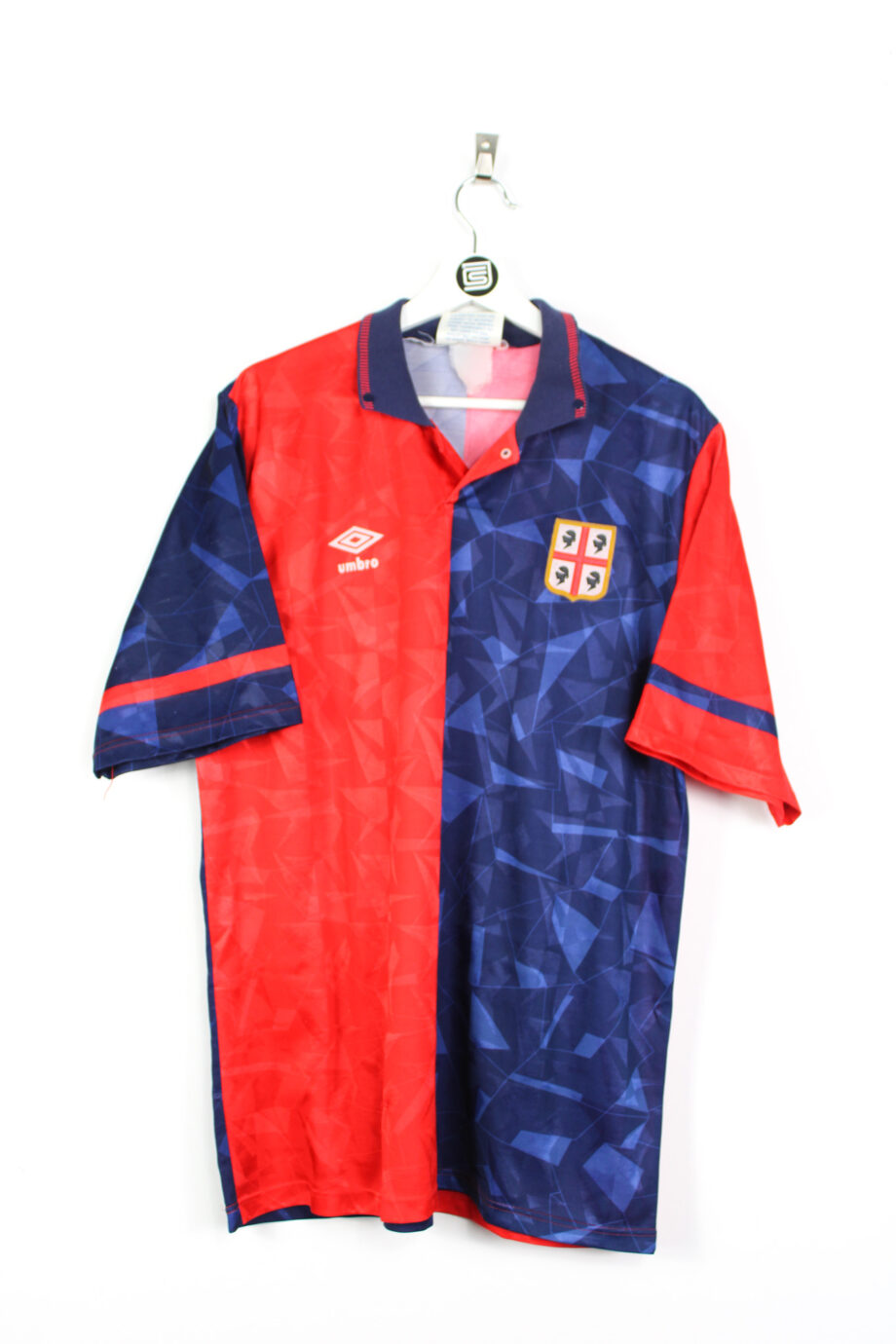 1990-93 Cagliari home jersey - L