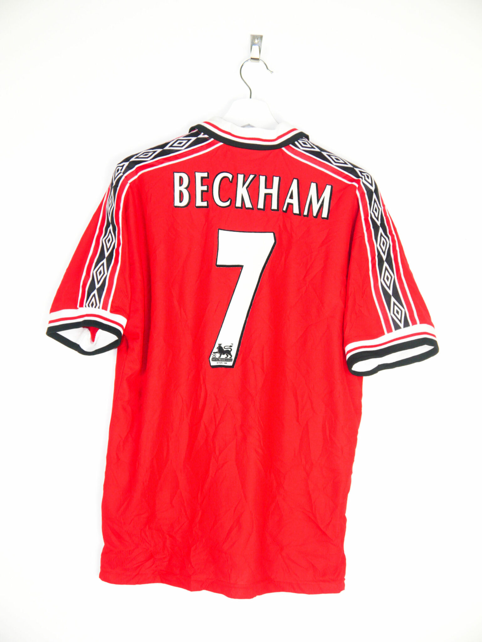 1998-00 Manchester United home jersey - M • RB - Classic Soccer Jerseys