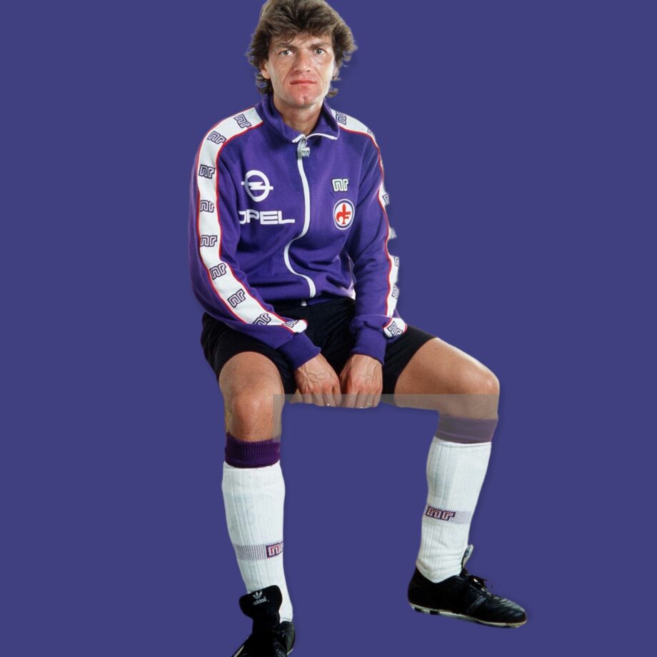 1985-86 Fiorentina 'NR - Nicola Raccuglia' track jacket