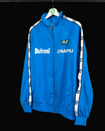 1987-88 Napoli 'NR - Nicola Raccuglia' track jacket