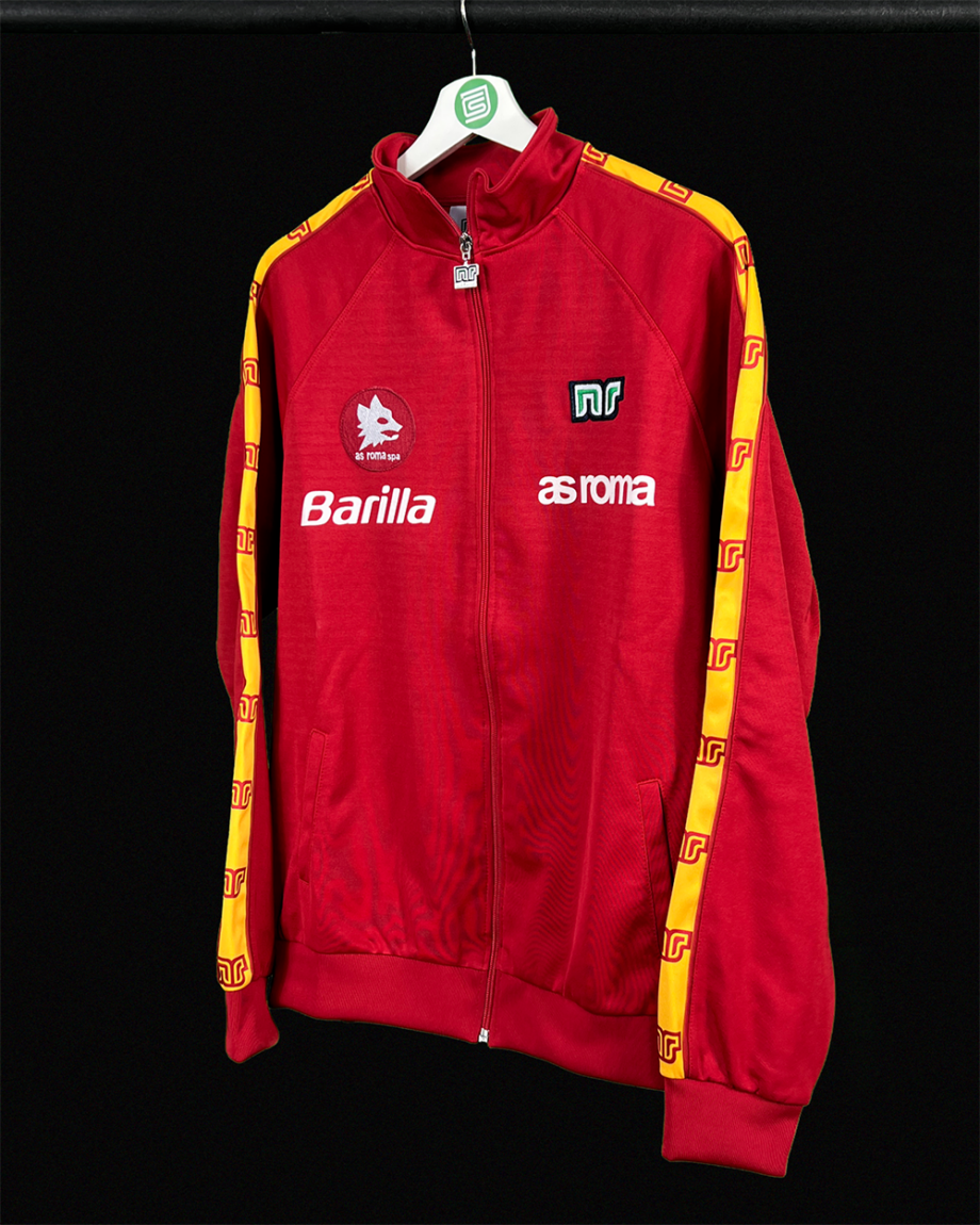1986-87 Roma 'NR - Nicola Raccuglia' track jacket