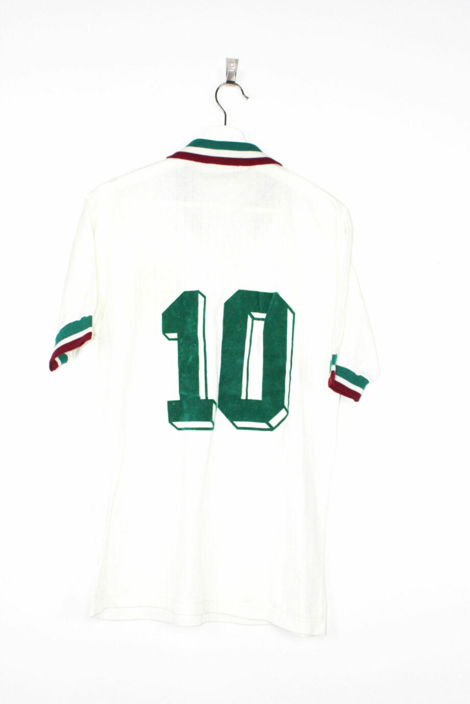 1985 Fluminense *MATCH WORN* home jersey (#10 ASSIS) - M/L
