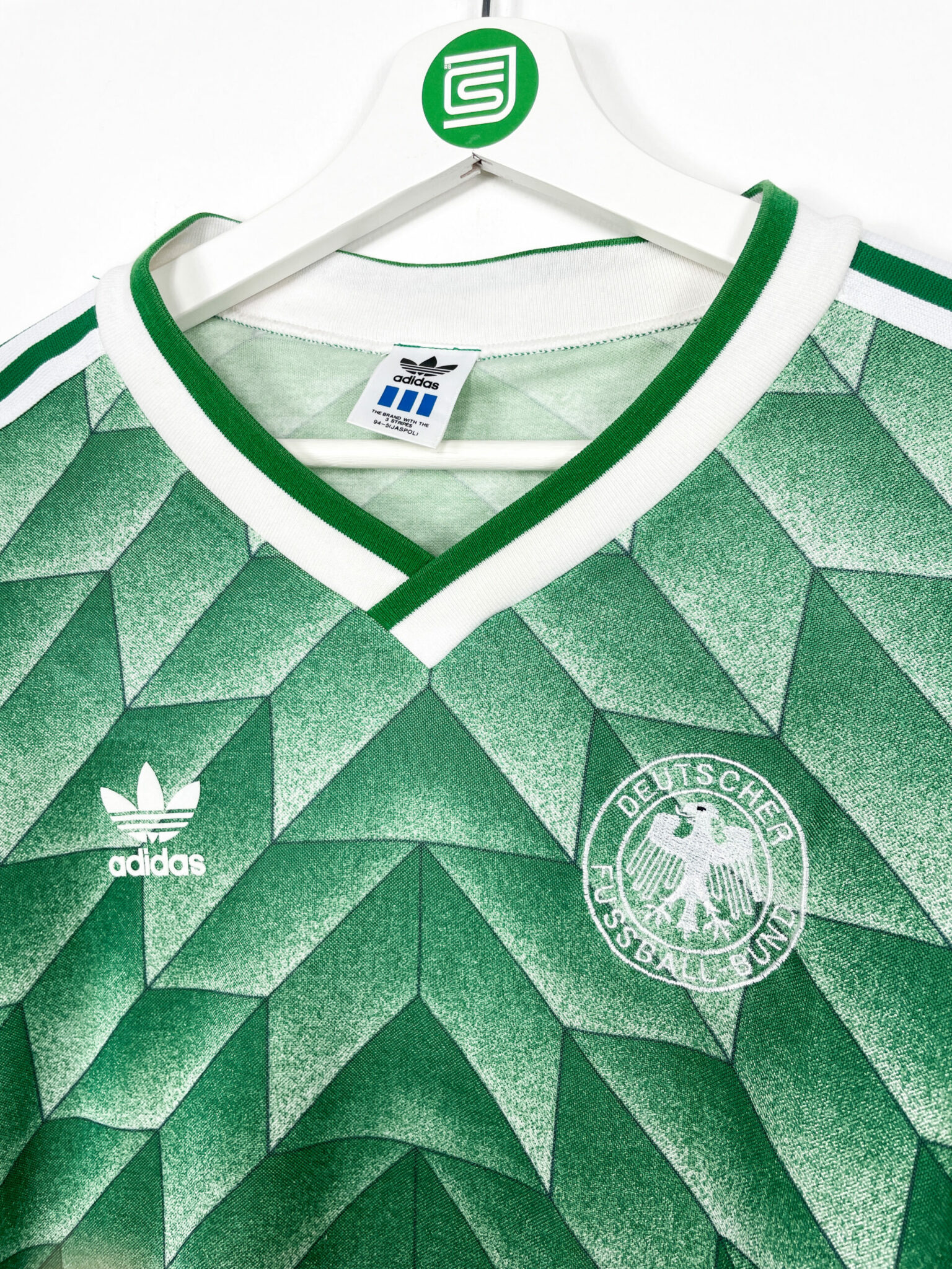 West Germany 1988-1990 Retro Away Green Soccer Jersey Shirt  Camisetas  retro, Camisetas deportivas, Camisetas de fútbol