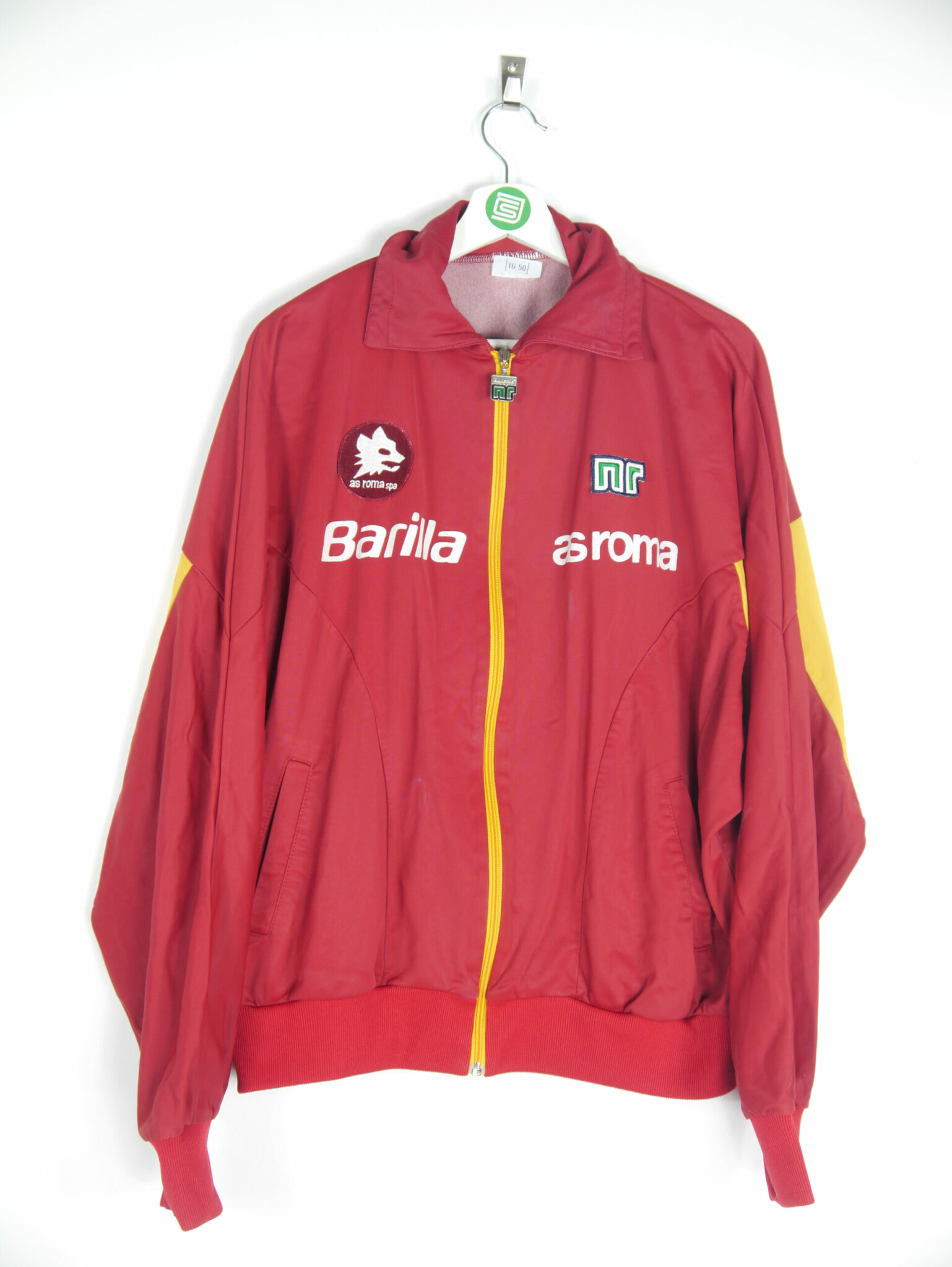1989-90 AS Roma jacket - M • RB - Classic Soccer Jerseys