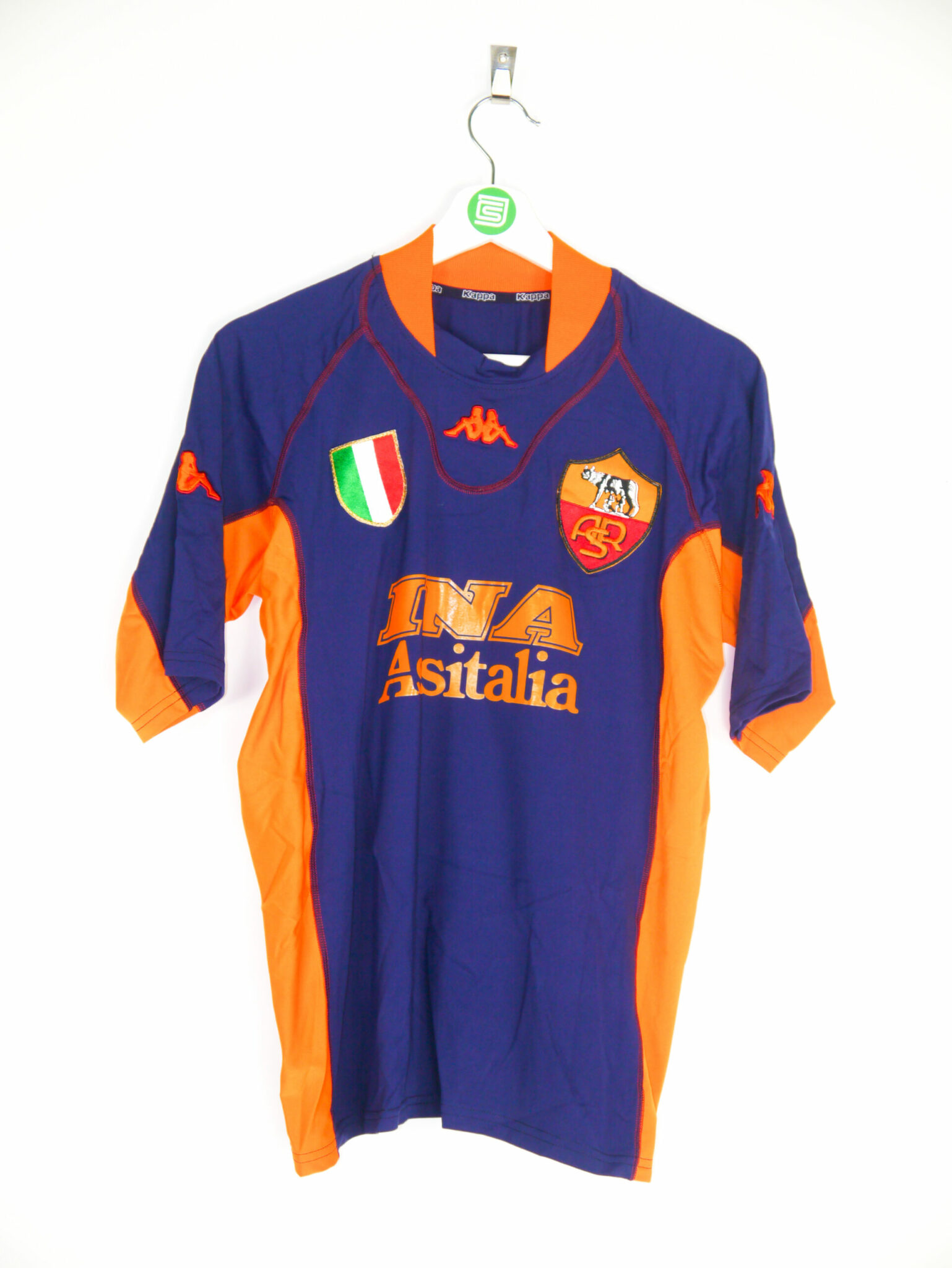 Molestia casado Perseguir 2001-02 AS Roma third jersey (#9 MONTELLA) - M • RB - Classic Soccer Jerseys