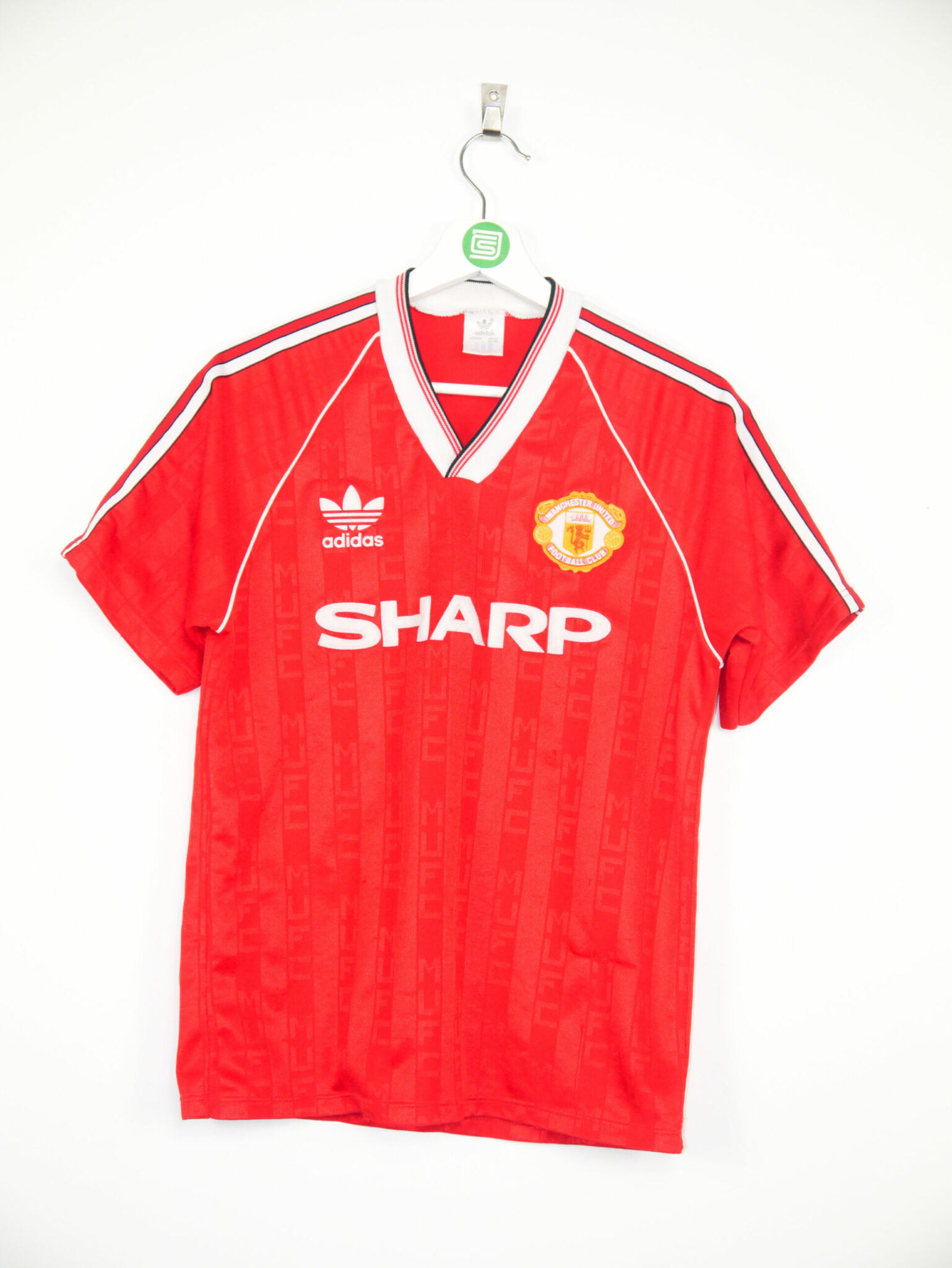 1988-90 Manchester United Home Shirt (Very Good) S