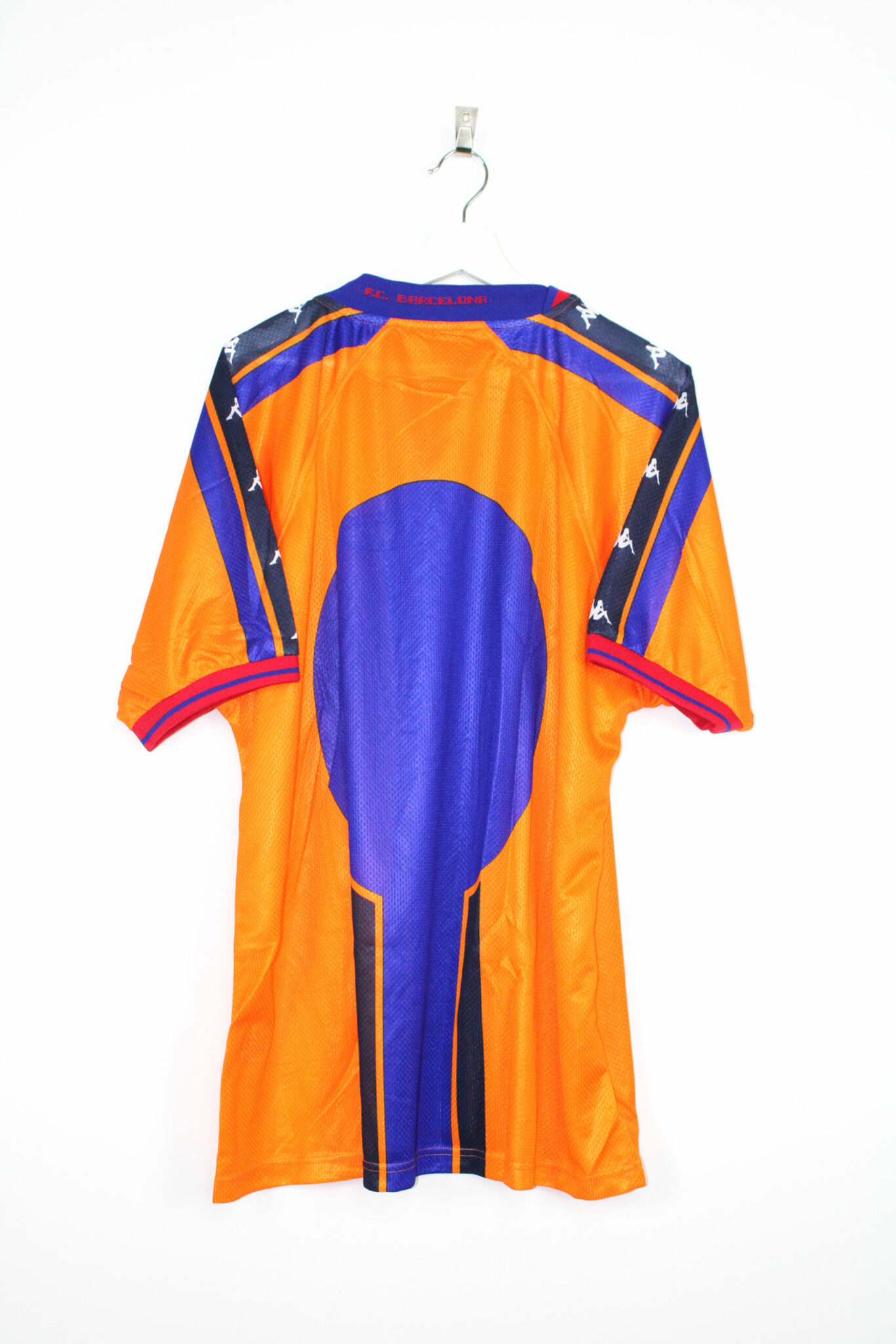 Throat Hick community 1997-98 FC Barcelona *BNIB* away jersey - XL • RB - Classic Soccer Jerseys