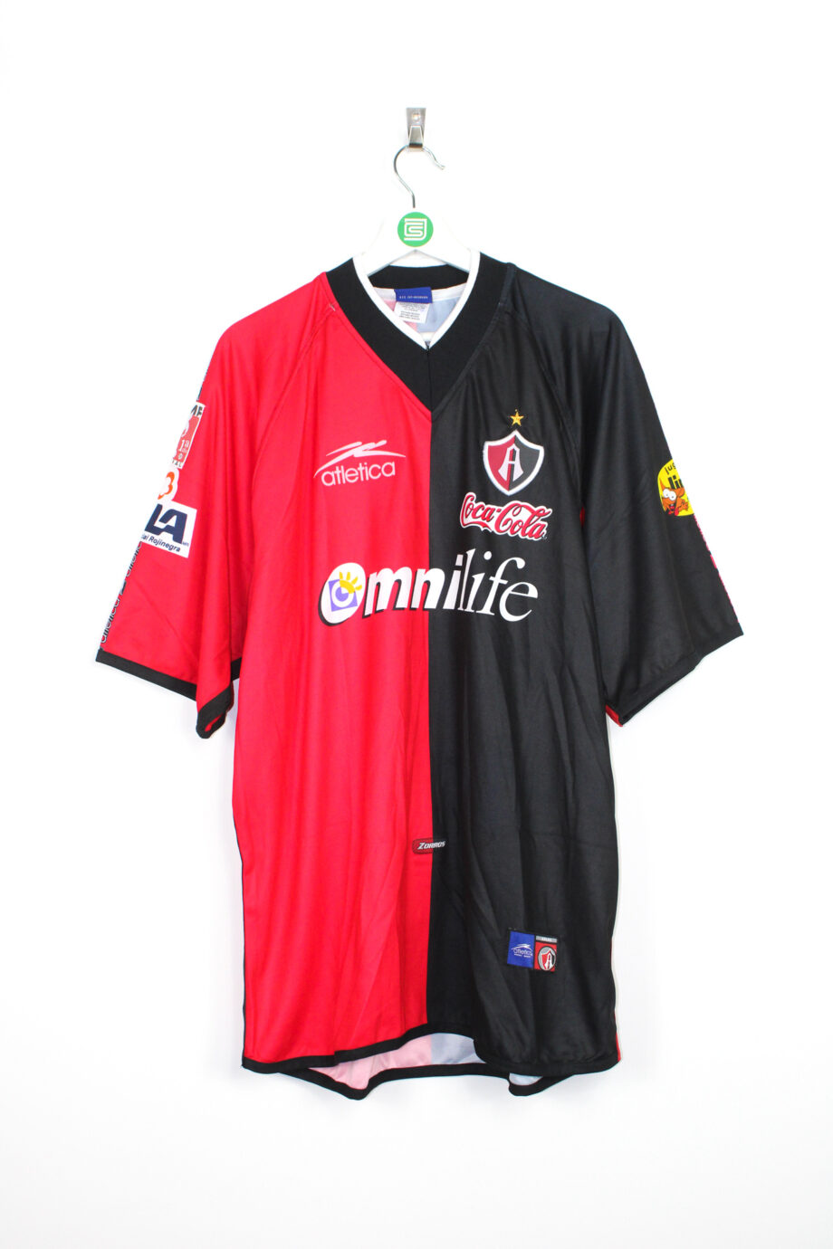 2001-02 Atlas FC home jersey - XL