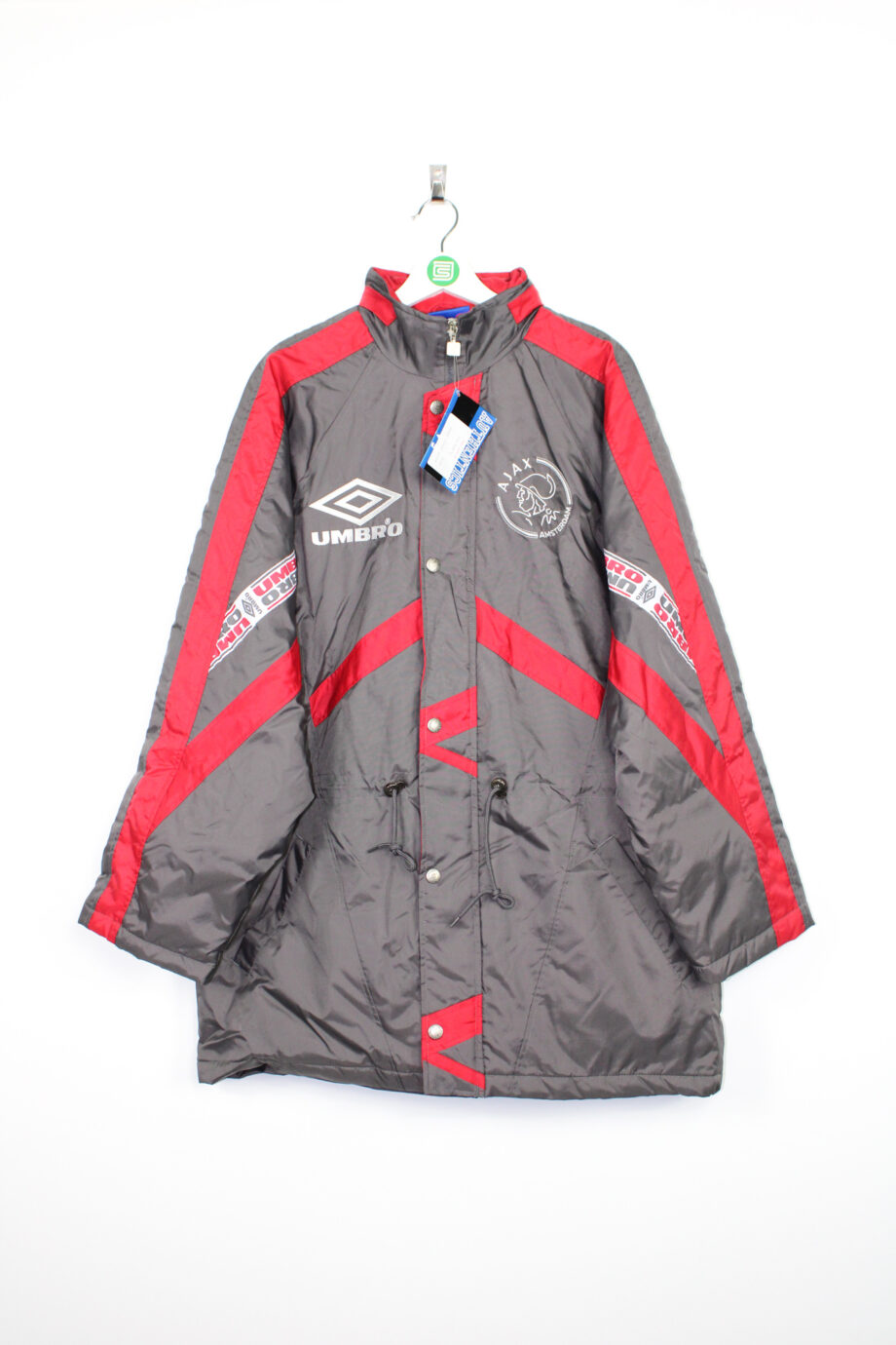 1995-96 Ajax x UMBRO *BNWT* bench coat - XL