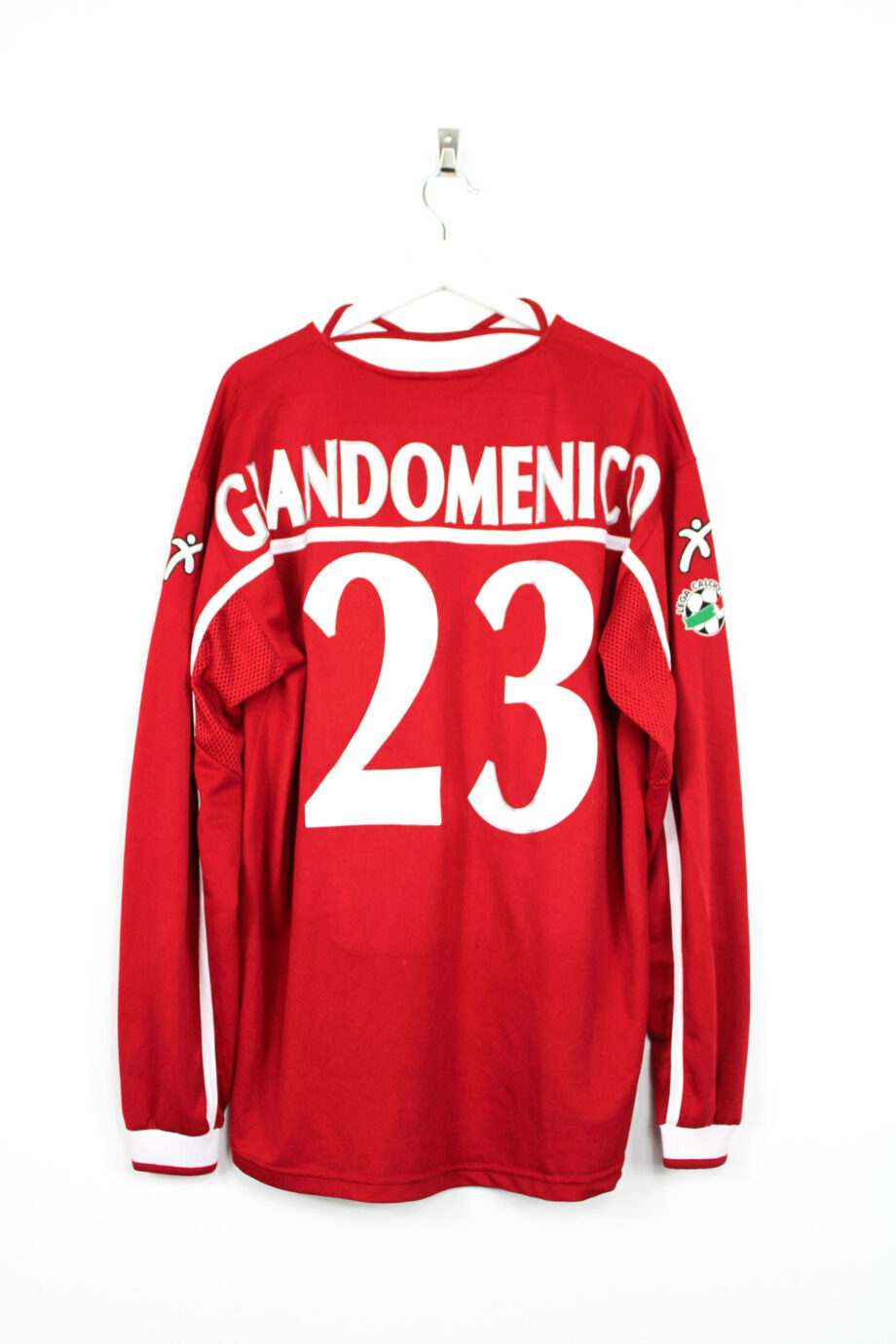 2003-04 Perugia *MATCH ISSUE* home jersey (#23 GIANDOMENICO) - XL