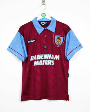 1995-97 West Ham *CENTENARY* home jersey - S/M
