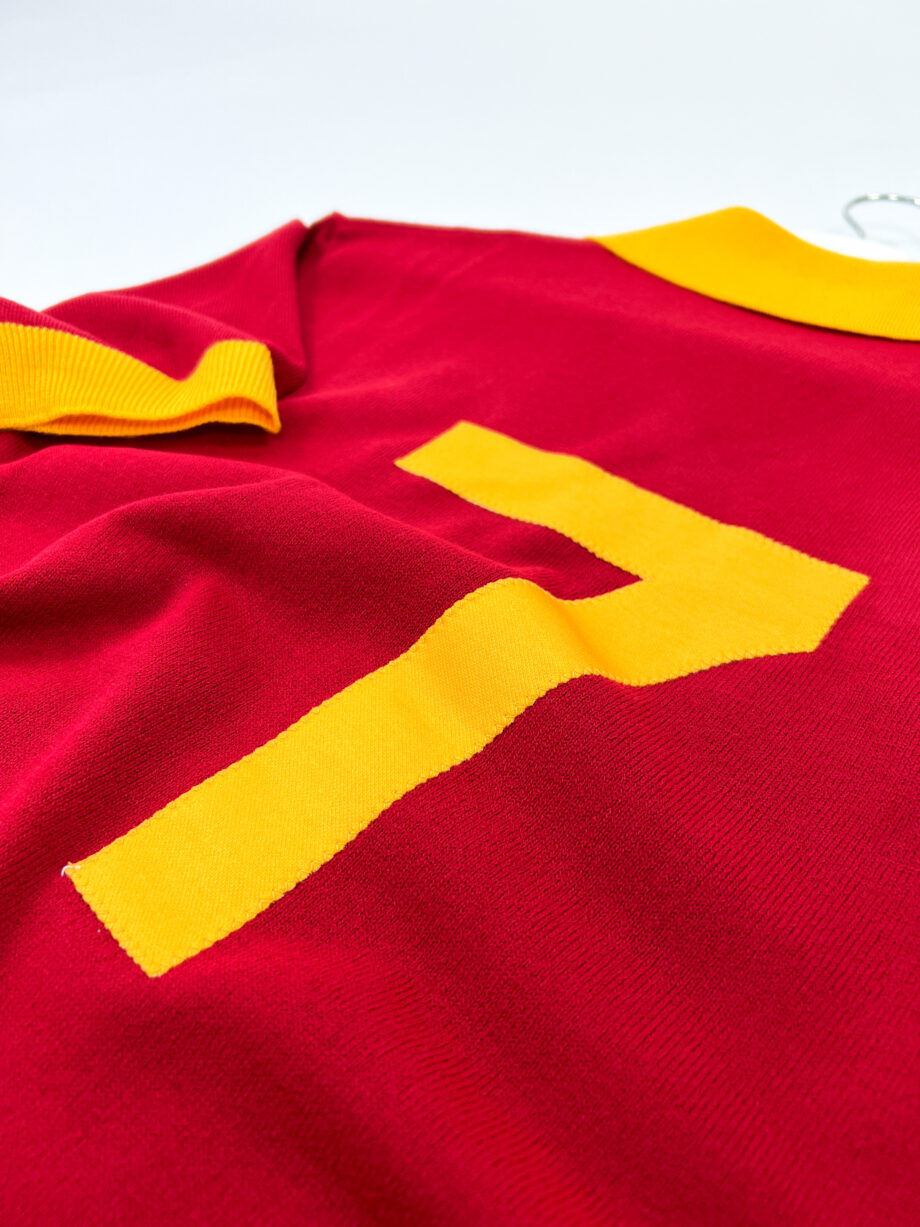 1987-88 Roma 'NR - Nicola Raccuglia' home jersey (#7 CONTI)