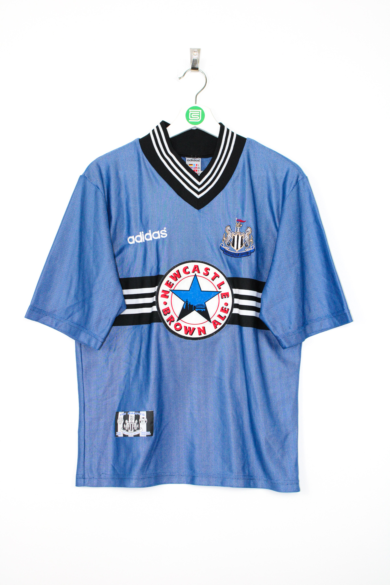 NEWCASTLE UNITED AWAY FOOTBALL SHIRT 1996/97