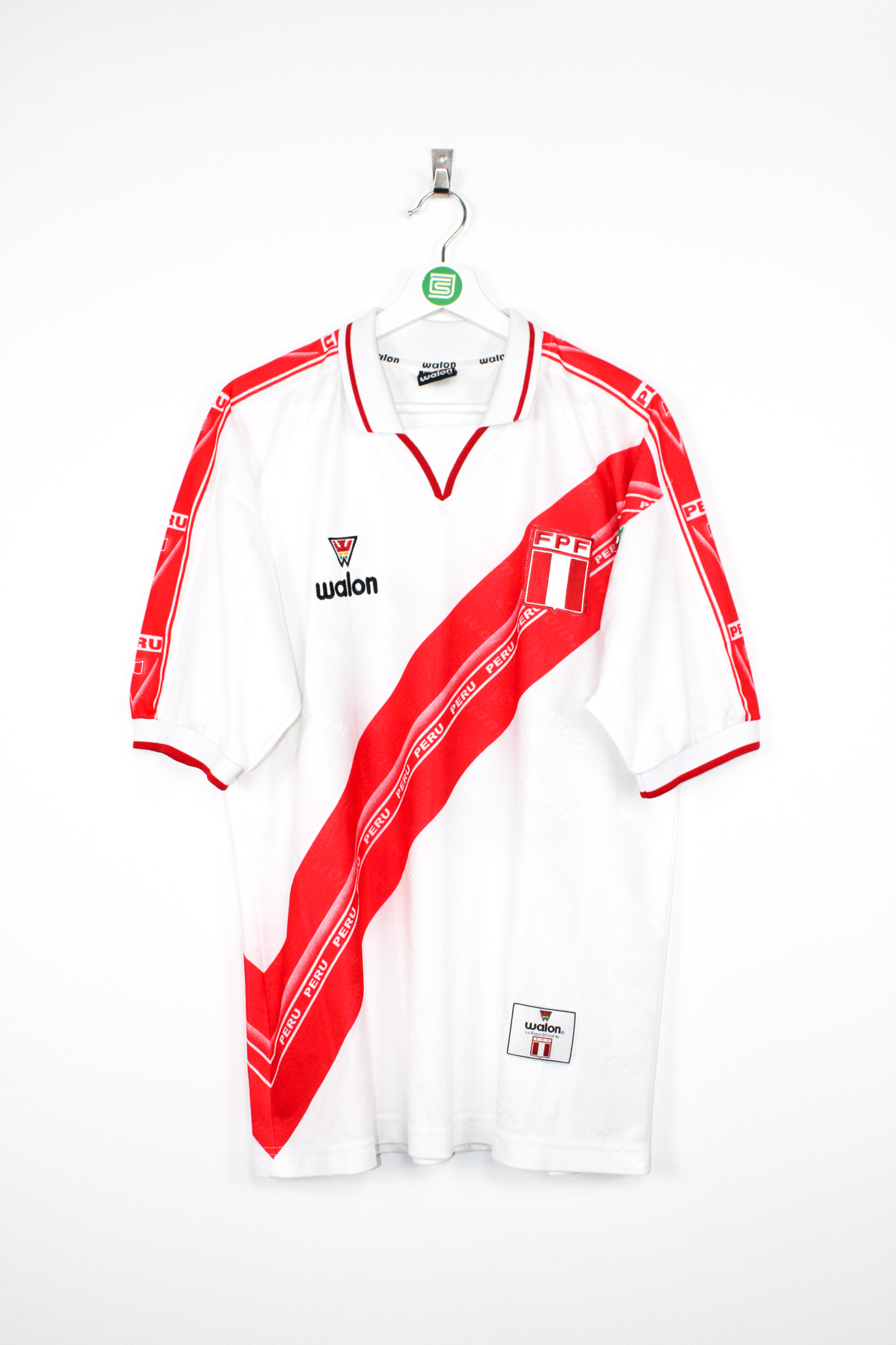 peru soccer jersey red