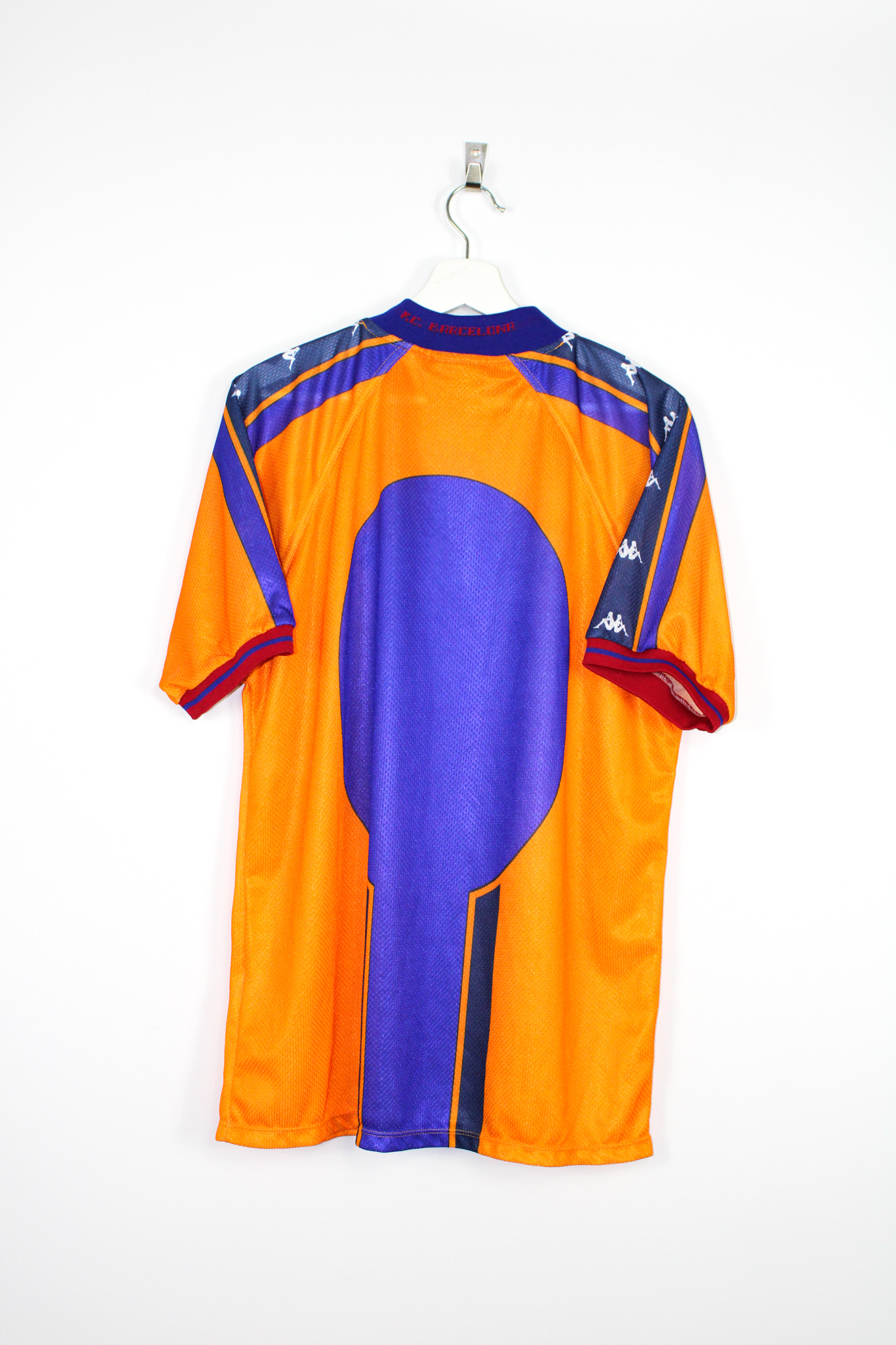 1997-98 FC Barcelona away jersey - L • RB - Classic Soccer Jerseys