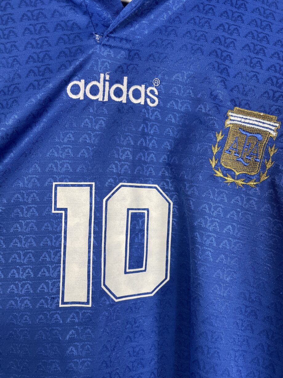 1994-95 Argentina away jersey (#10 MARADONA) - L