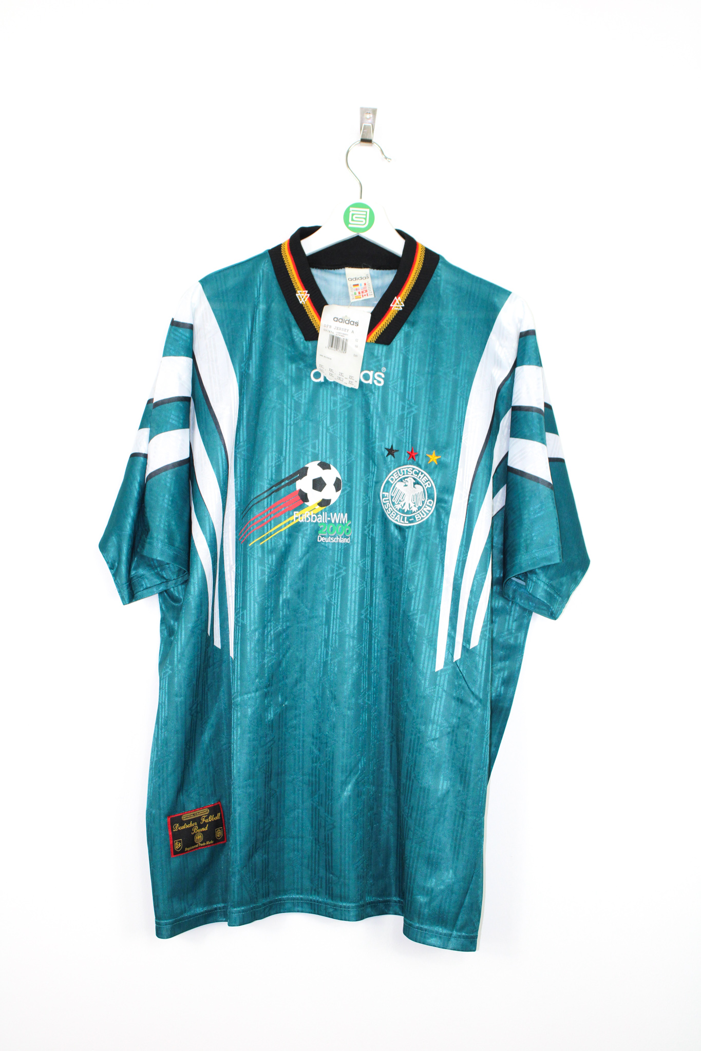 1996-98 Germany *BNWT* away 'WM2006' jersey - XXL • RB - Classic Soccer ...