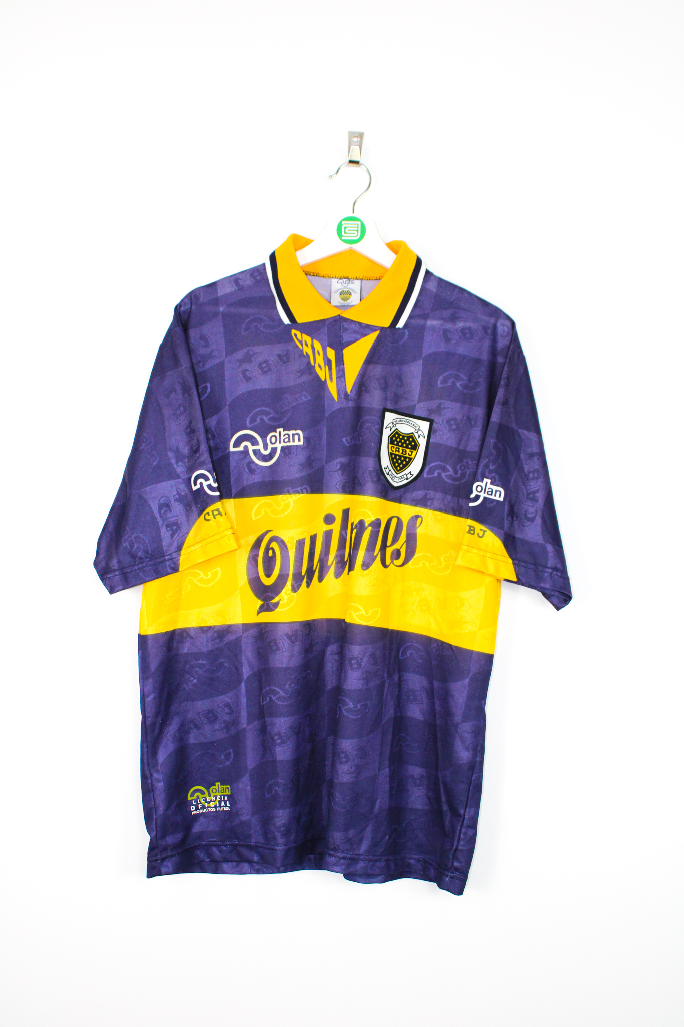 Jersey Boca Juniors Quilmes Maradona Retro Original Olan