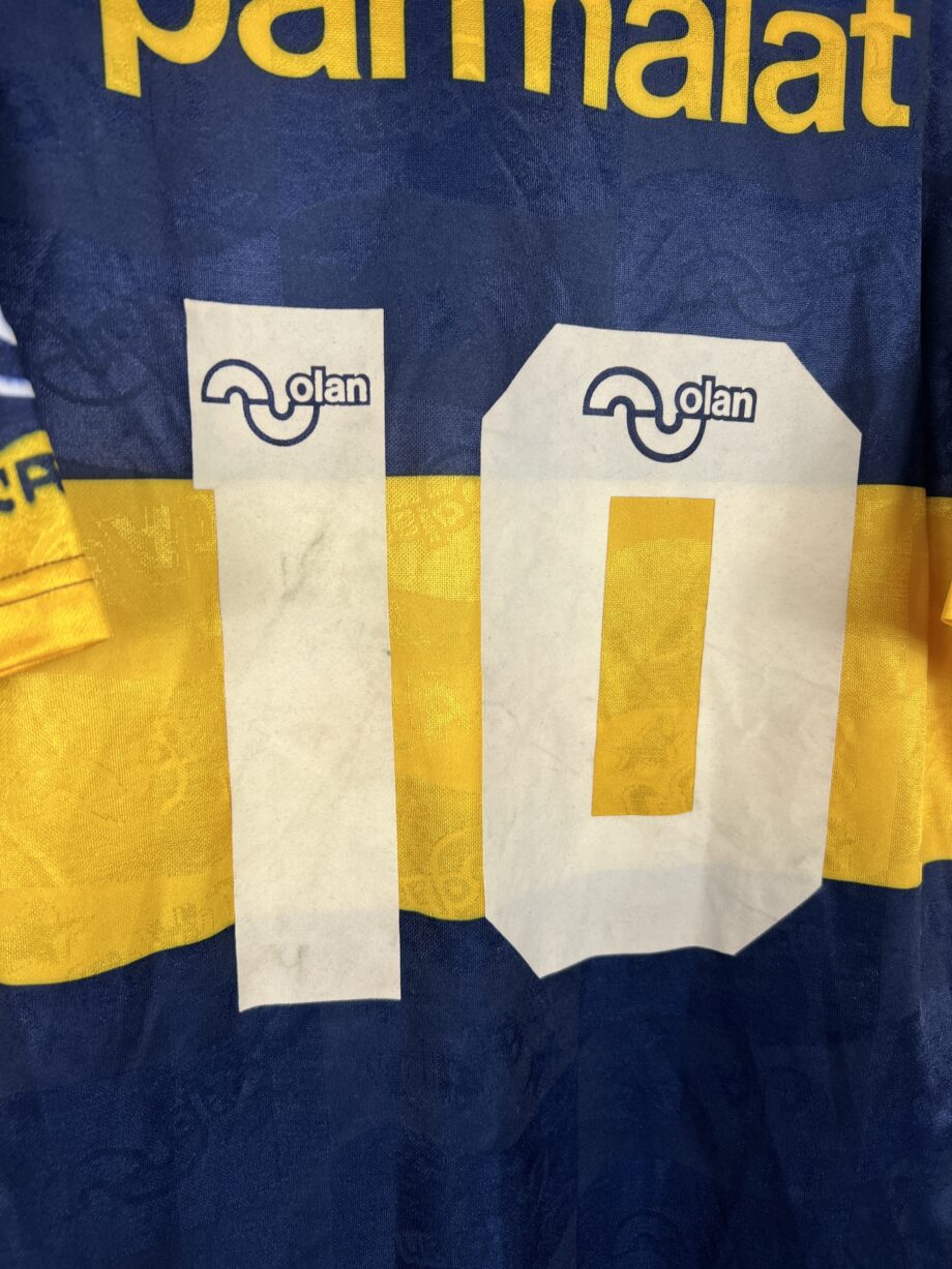 1995-96 Boca Juniors home jersey (#10 MARADONA) - L/XL