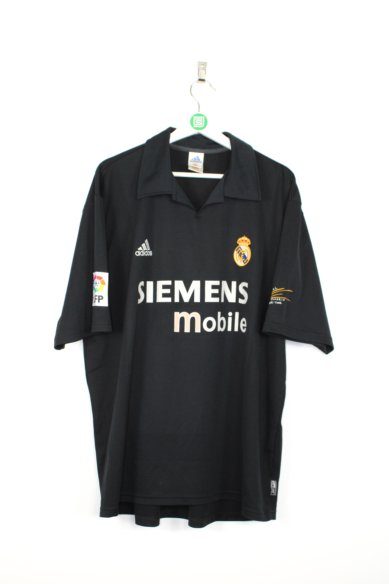 2002-03 Real Madrid *CENTENARY* away jersey (#11 RONALDO) - XL
