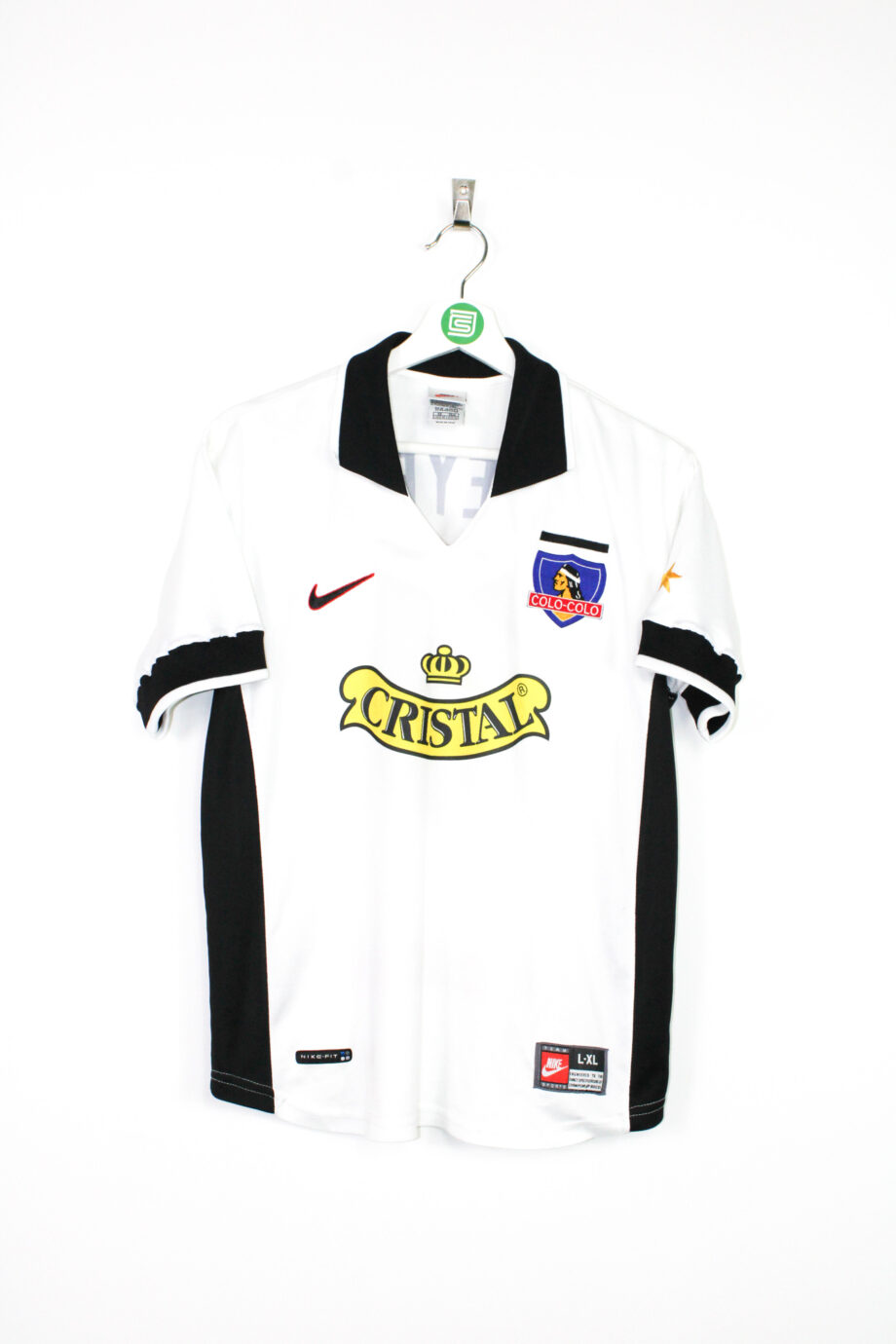 1997-98 Colo Colo home jersey (#3 REYES) - S