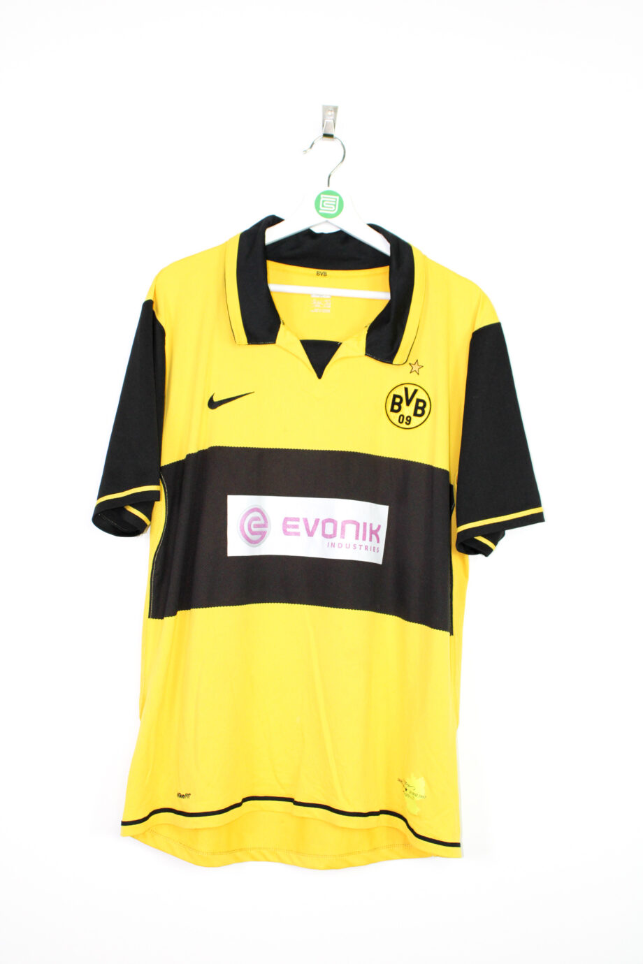 2007-08 Dortmund home jersey (#17 DEDE) - XL