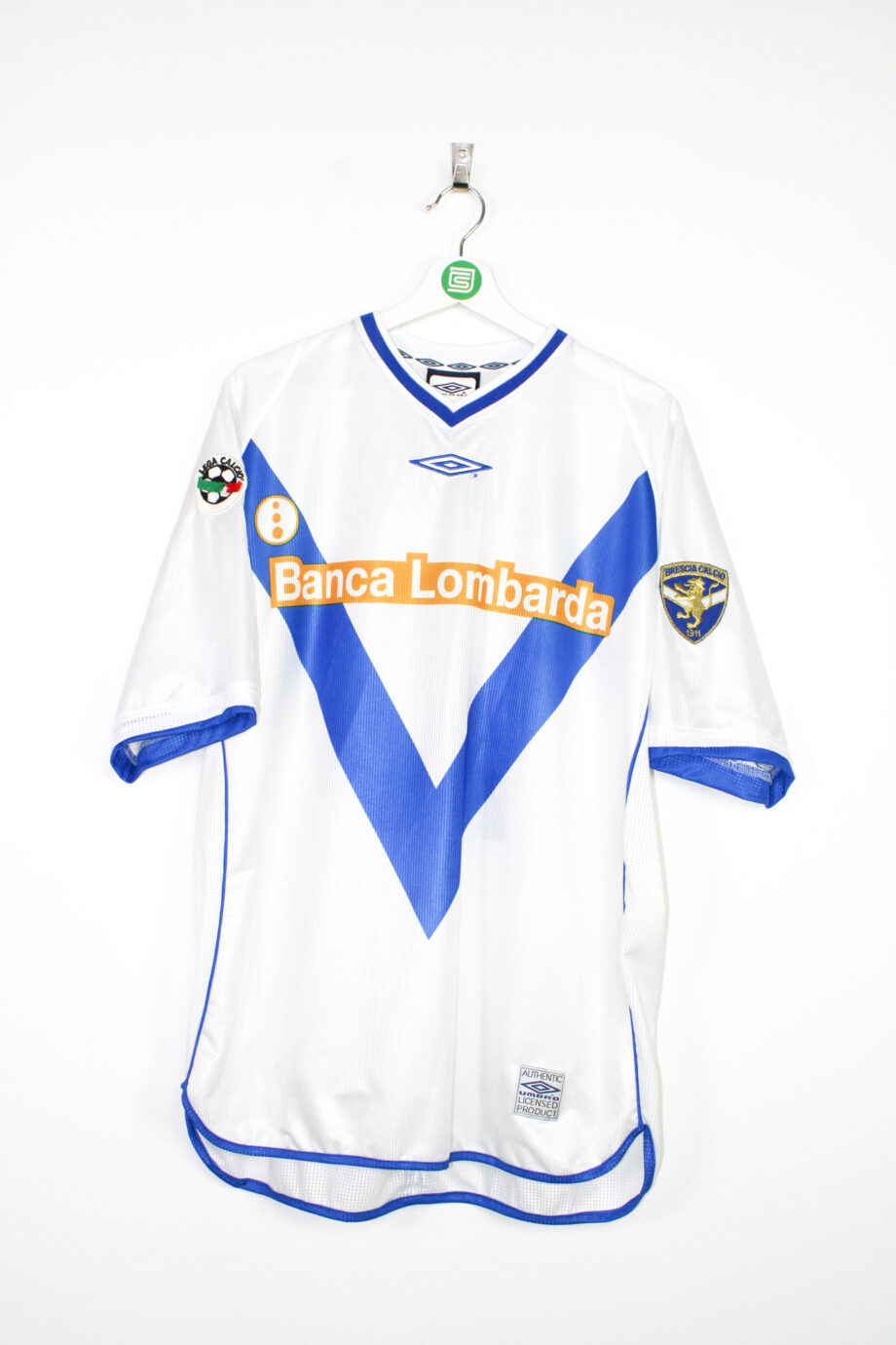 2002-03 Brescia *MATCH WORN* away jersey (#10 BAGGIO) - L