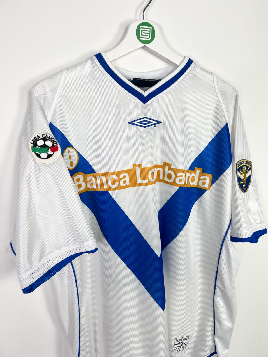 2002-03 Brescia *MATCH WORN* away jersey (#10 BAGGIO) - L