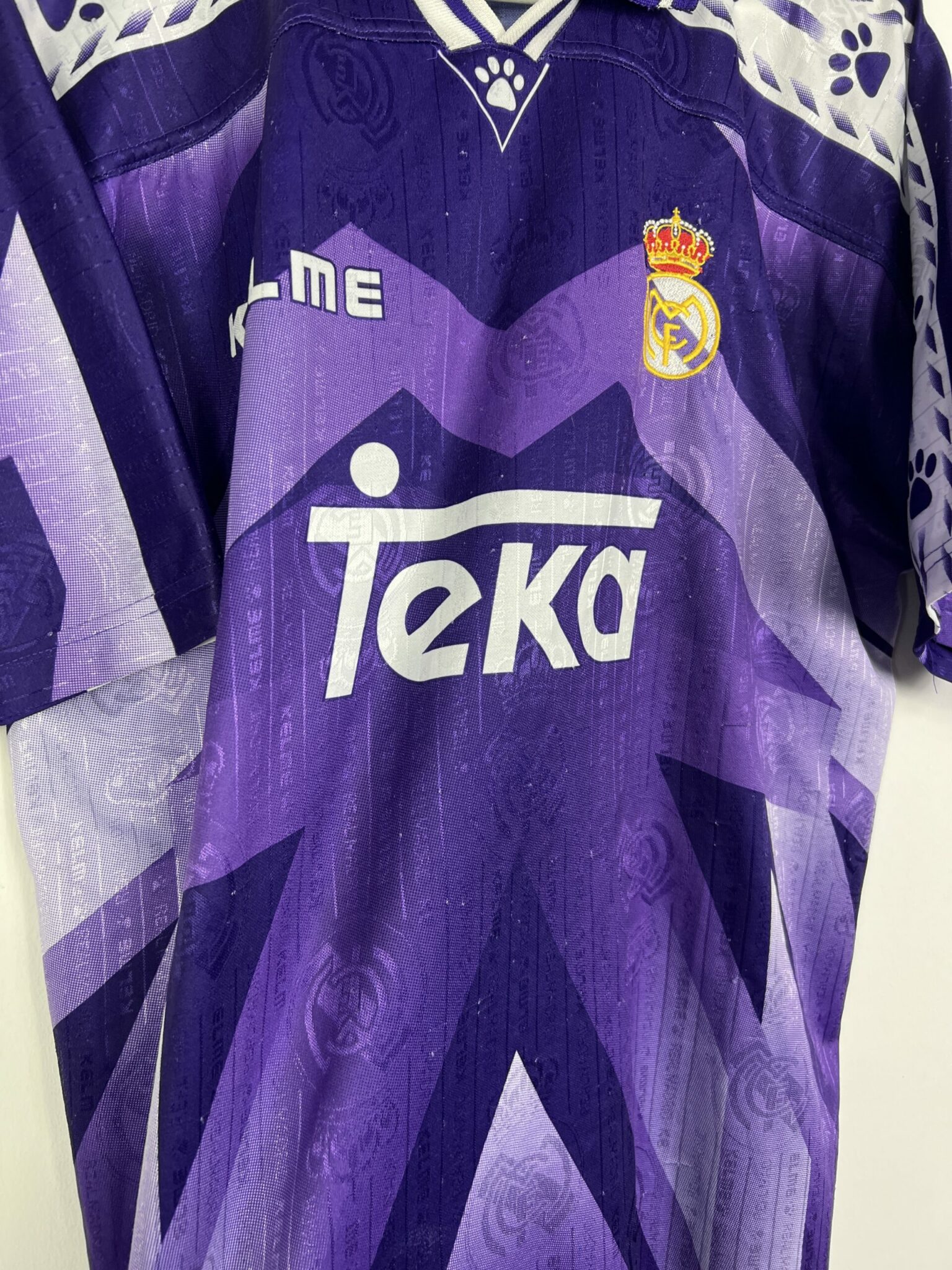 Real Madrid 1996-1997 Retro 3rd 'Teka' Jersey - Retro Sports Locker