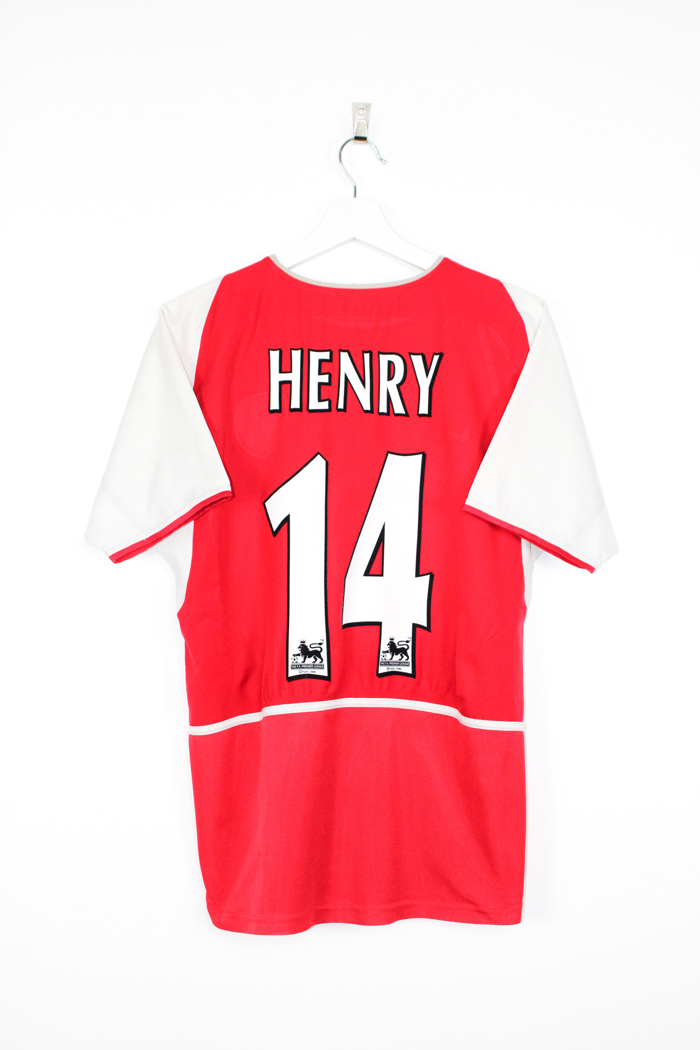 2002-04 Arsenal home jersey (#14 HENRY) - M • RB - Classic Soccer Jerseys