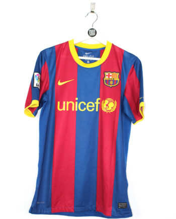 2010-11 FC Barcelona home jersey - S