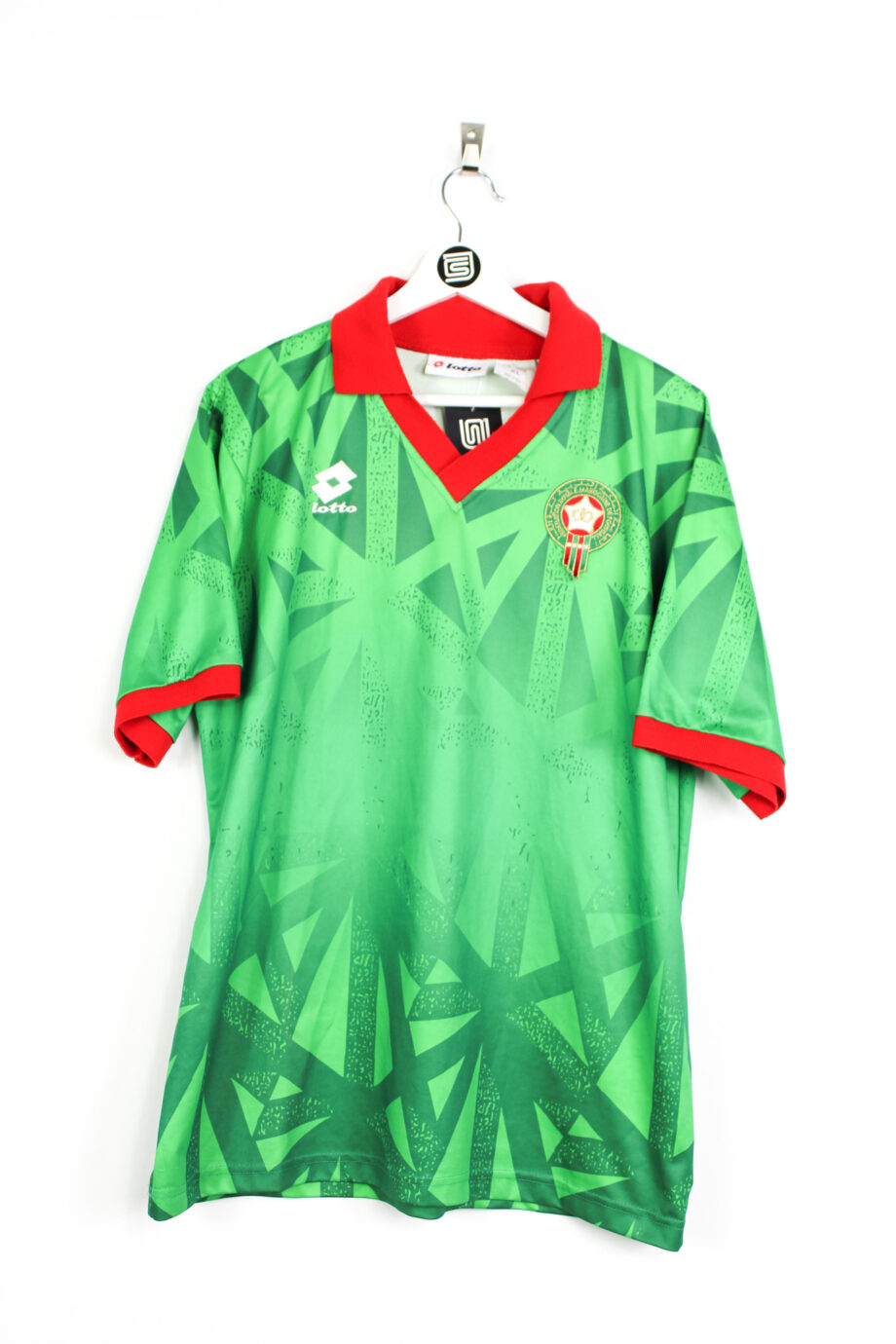 1995-96 Morocco *MATCH ISSUE* home jersey (#20) - XL