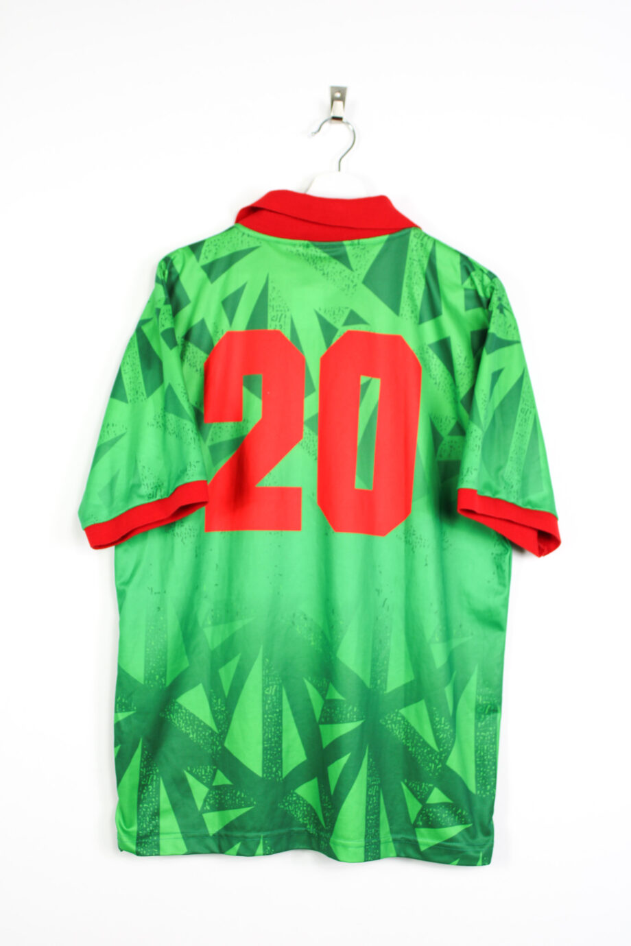 1995-96 Morocco *MATCH ISSUE* home jersey (#20) - XL