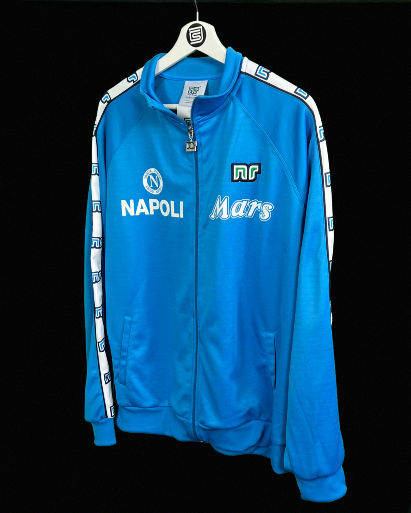 1988-89 Napoli 'NR - Nicola Raccuglia' track jacket • RB - Classic ...