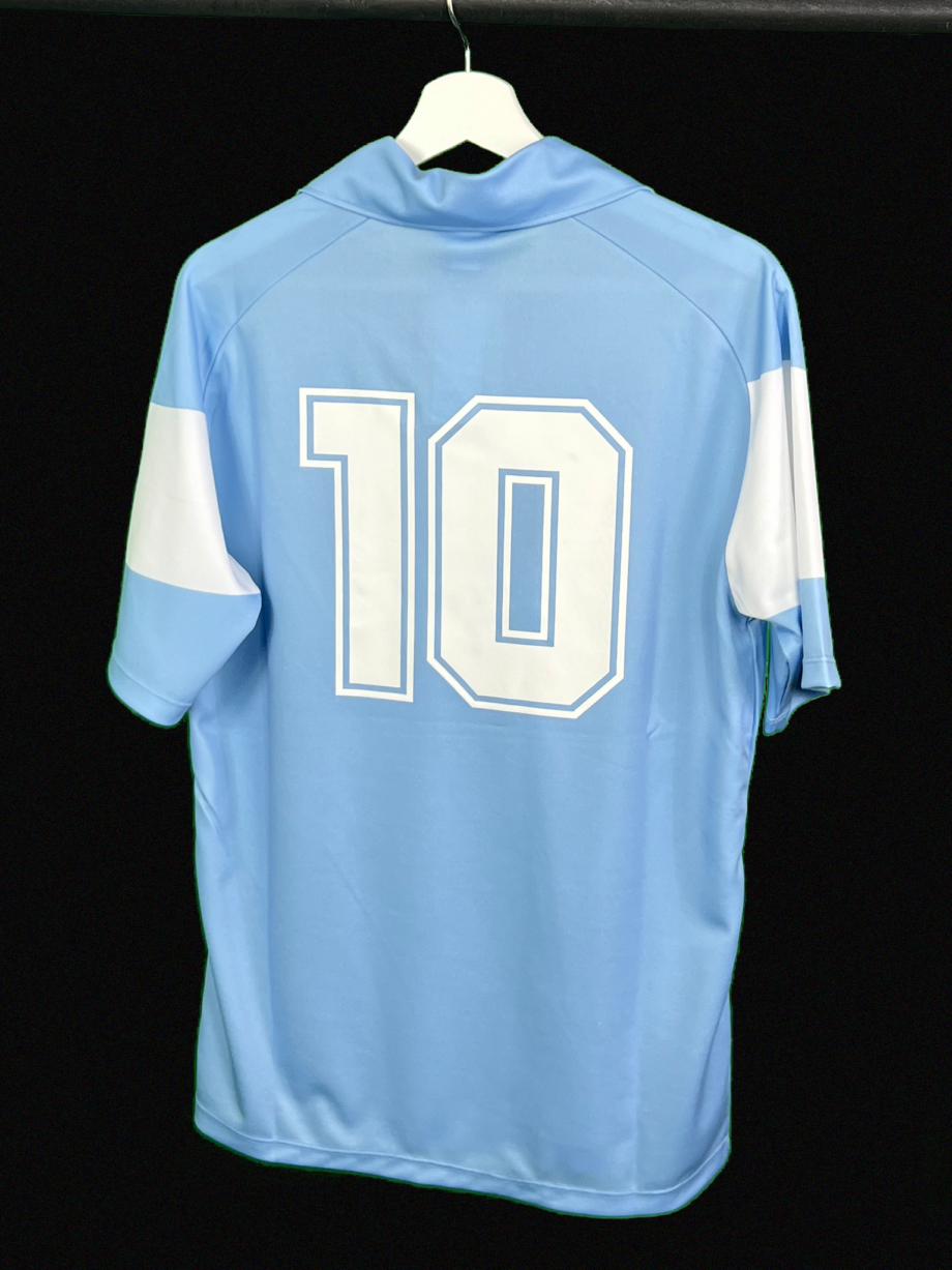 1990-91 Napoli ‘NR – Nicola Raccuglia’ home jersey (#10 MARADONA)