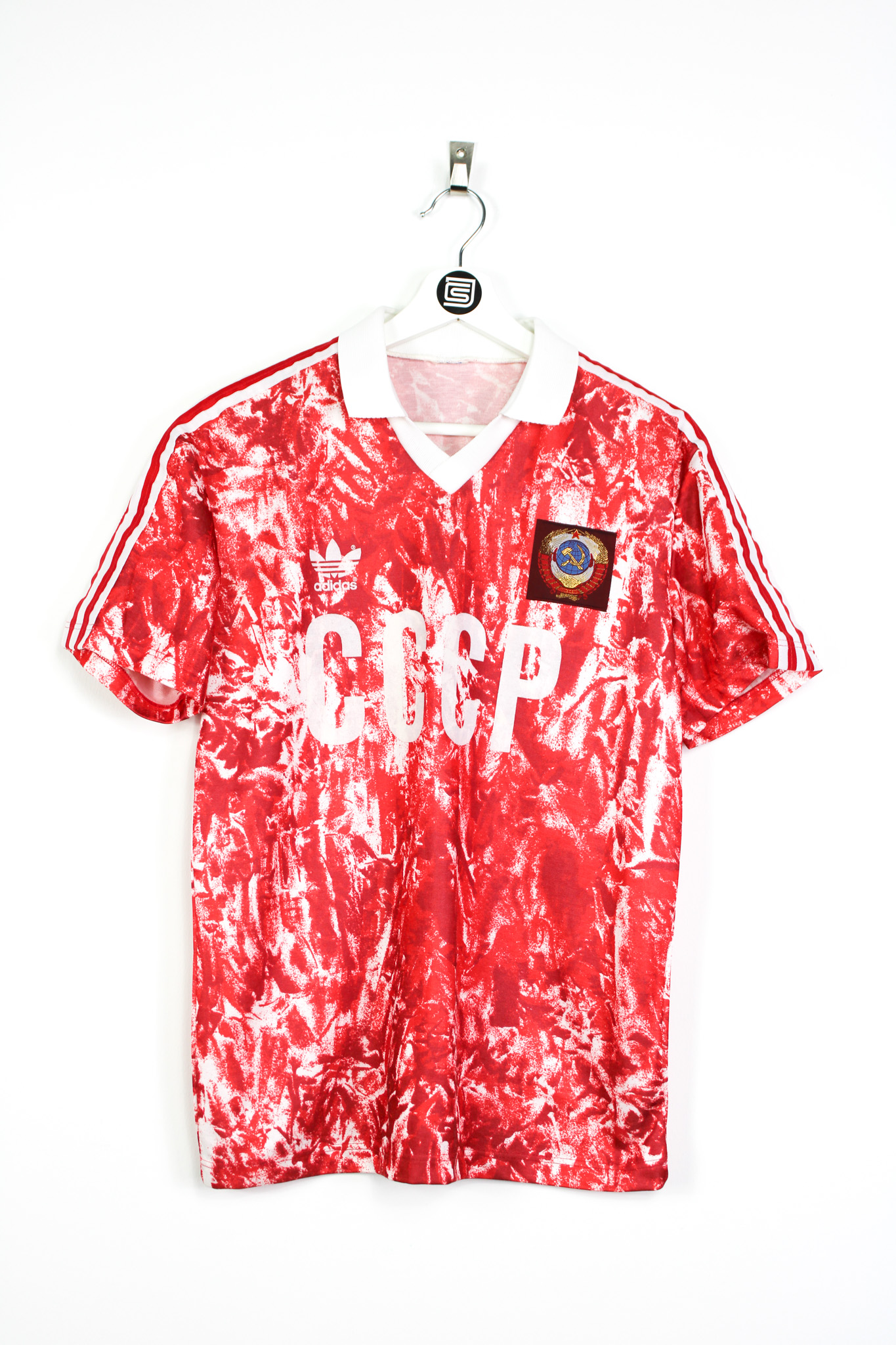 USSR SOVIET UNION 1989/1990 HOME FOOTBALL SHIRT JERSEY ADIDAS SIZE