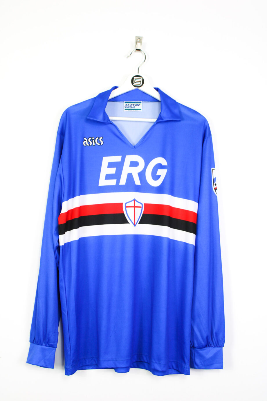 1990-91 Sampdoria L/S home jersey - L/XL