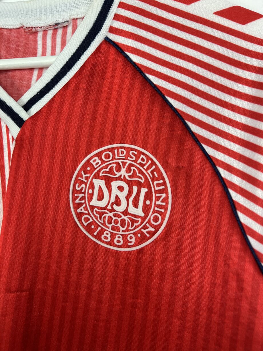 1986 Denmark home jersey - M