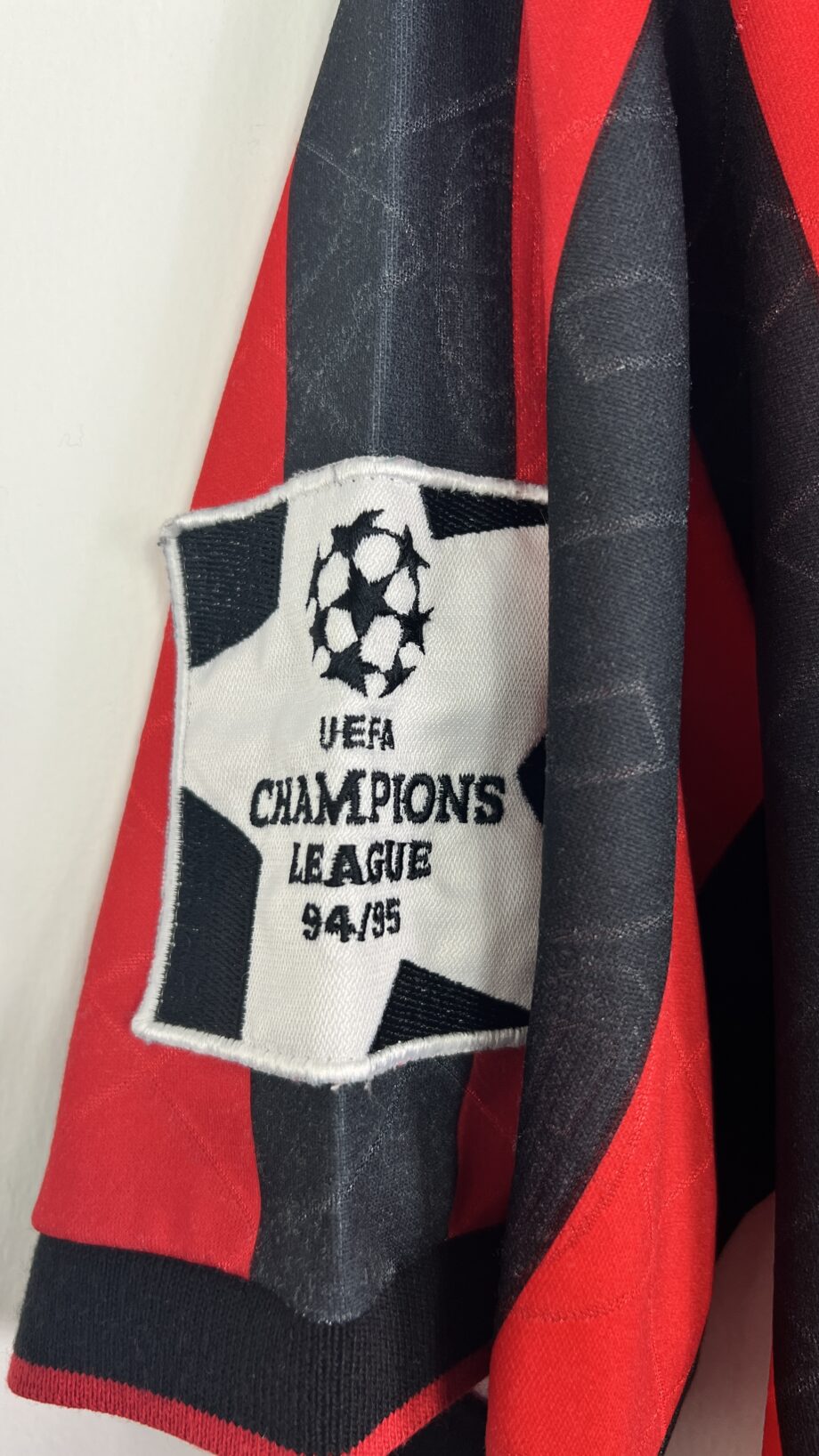 1994-95 AC Milan *CHAMPIONS LEAGUE* home jersey - L