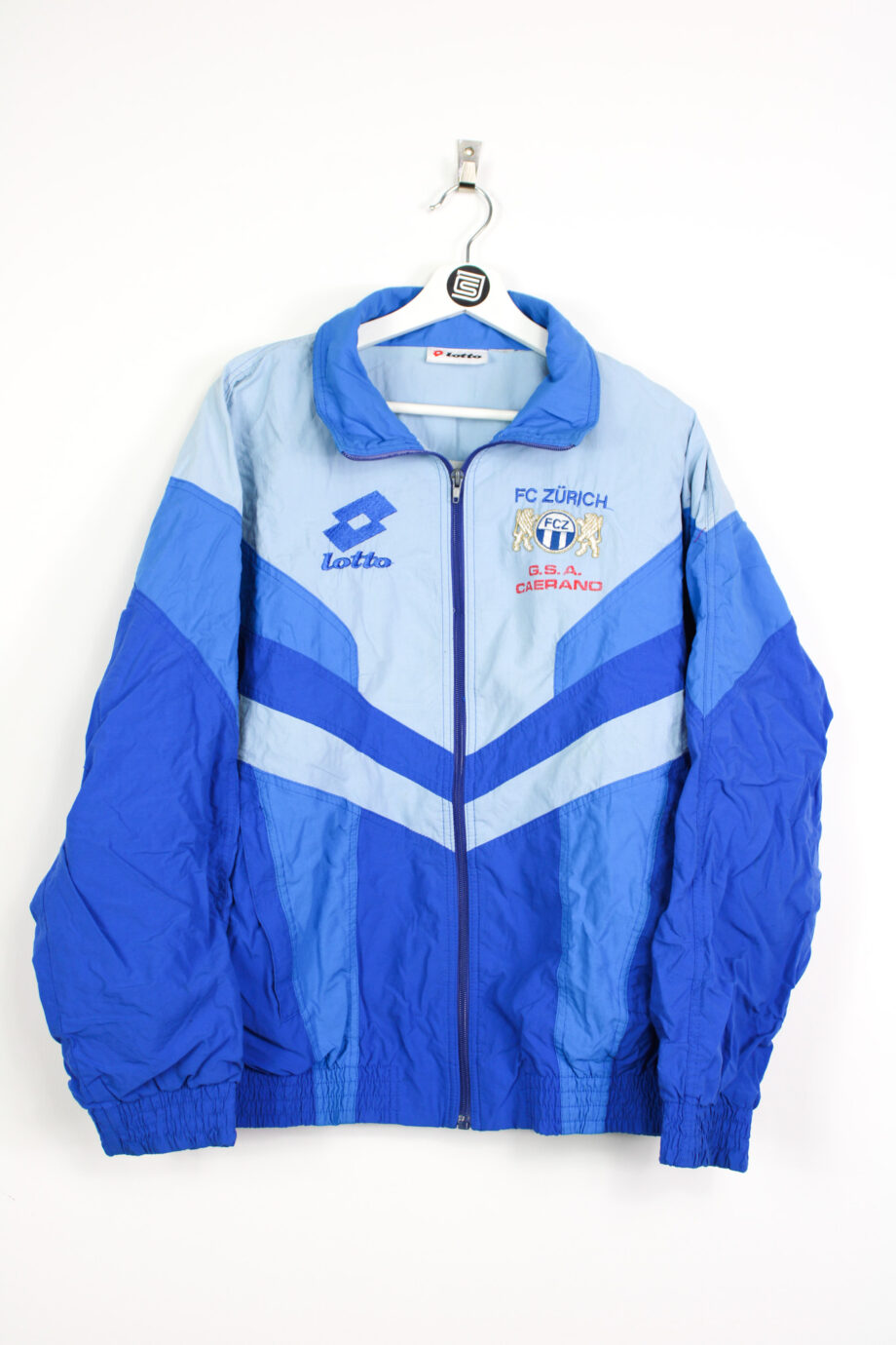 1993-95 FC Zürich *PLAYER ISSUE* track jacket - L • RB - Classic Soccer ...
