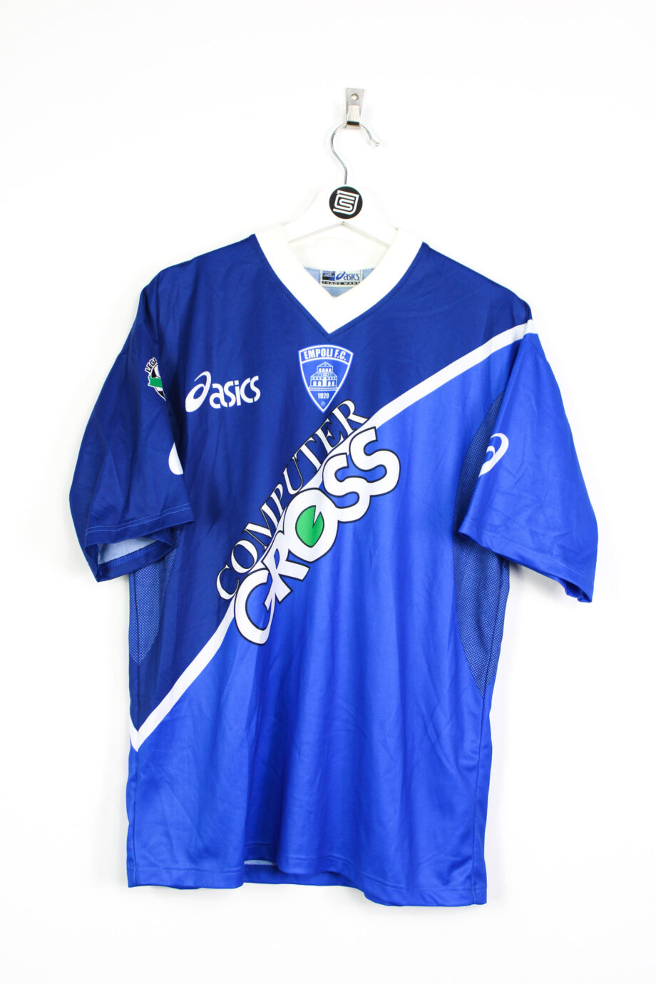 2003-04 Empoli *MATCH ISSUE* home jersey (#24 BUSCÈ) - XL