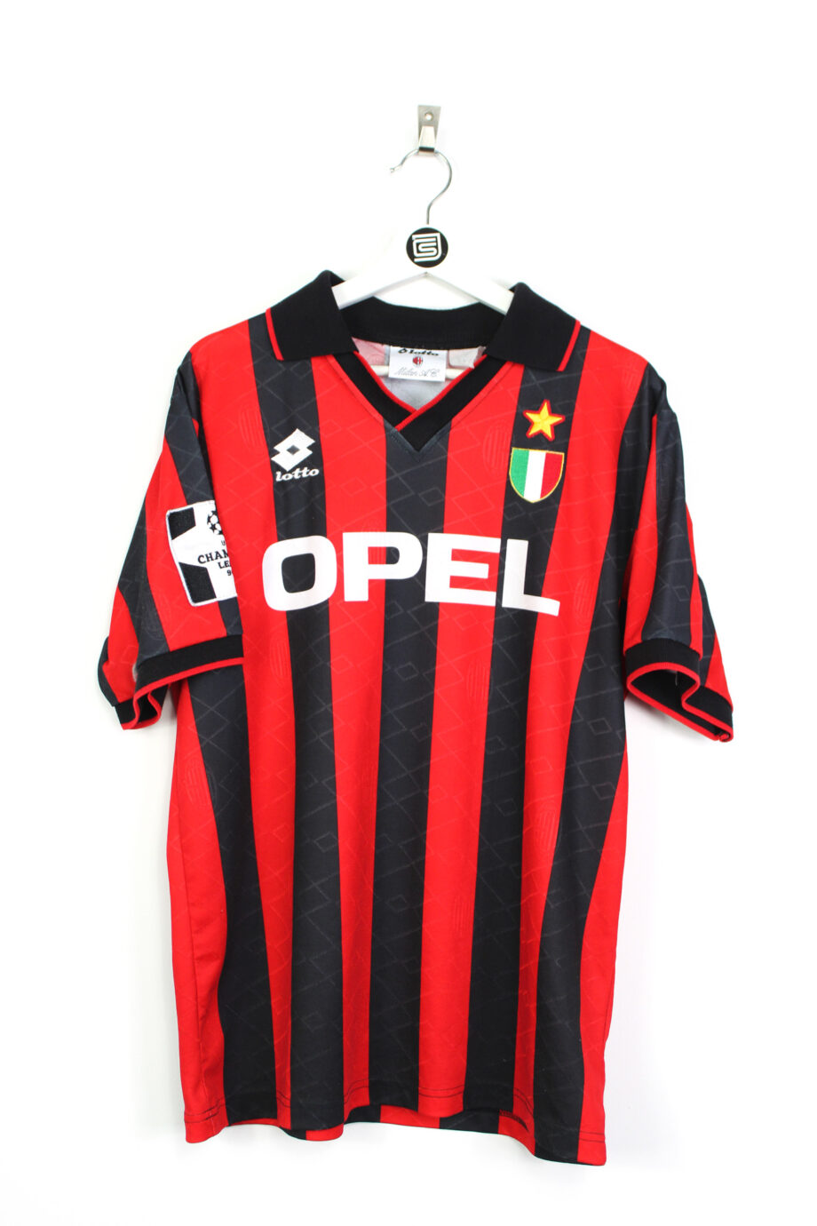 1994-95 AC Milan *CHAMPIONS LEAGUE* home jersey - L