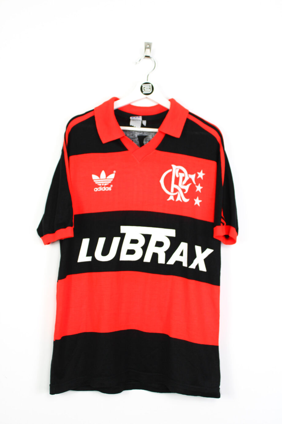1987-90 Flamengo home jersey (#10 Zico) - L